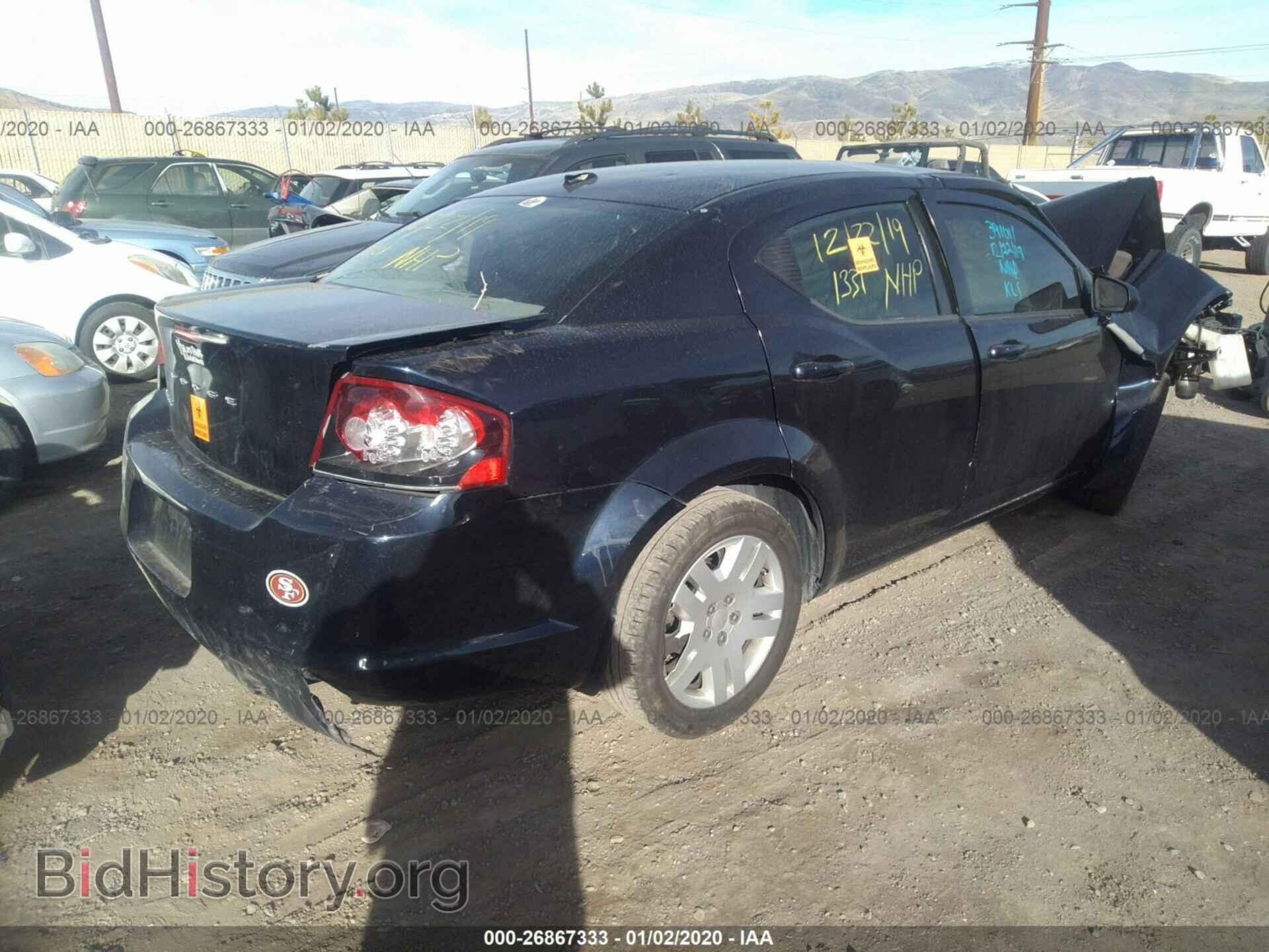 2012 DODGE AVENGER - VIN: 1C3CDZAB4CN154132 - Photo 4