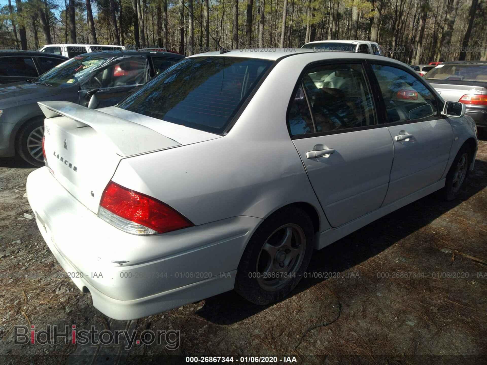 2002 MITSUBISHI LANCER - VIN: JA3AJ86E02U031813 - Photo 4
