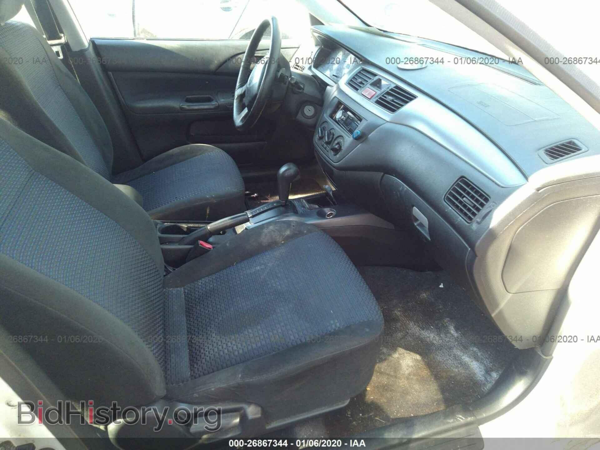2002 MITSUBISHI LANCER - VIN: JA3AJ86E02U031813 - Photo 5
