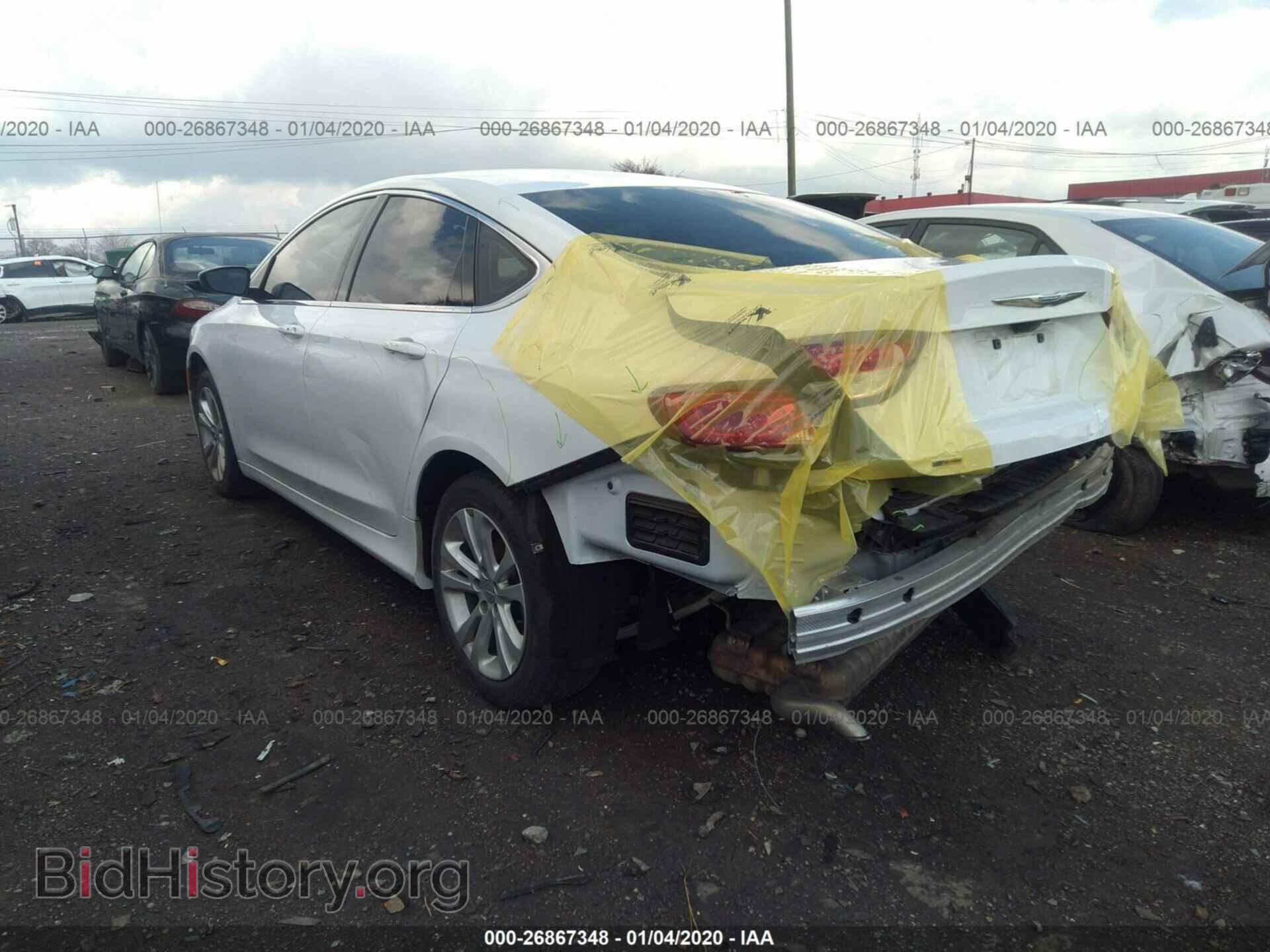 2016 CHRYSLER 200 - VIN: 1C3CCCAB7GN140716 - Фото 3