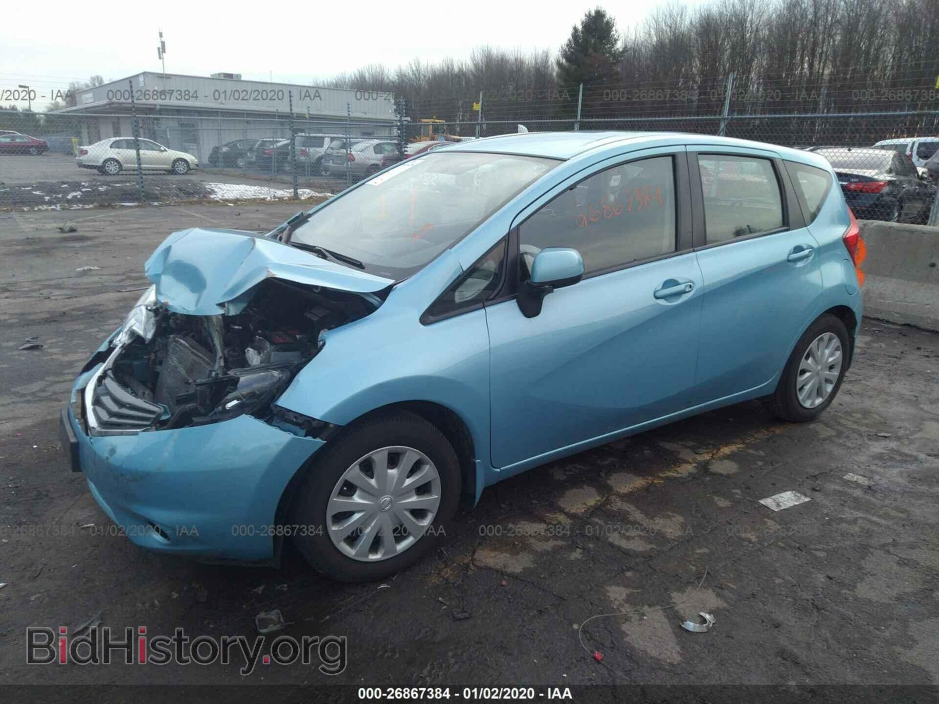 2014 NISSAN VERSA NOTE - VIN: 3N1CE2CP7EL384441 - Фото 2