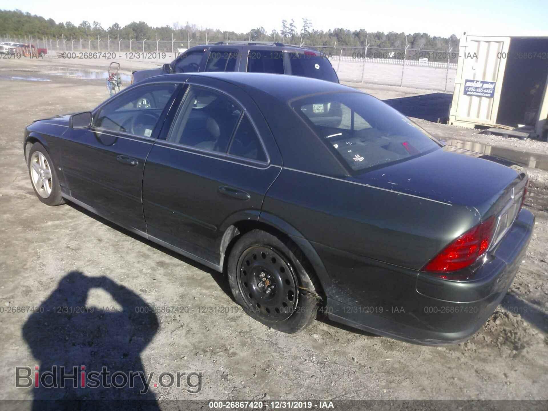 2001 LINCOLN LS - VIN: 1LNHM87A31Y683024 - Фото 3
