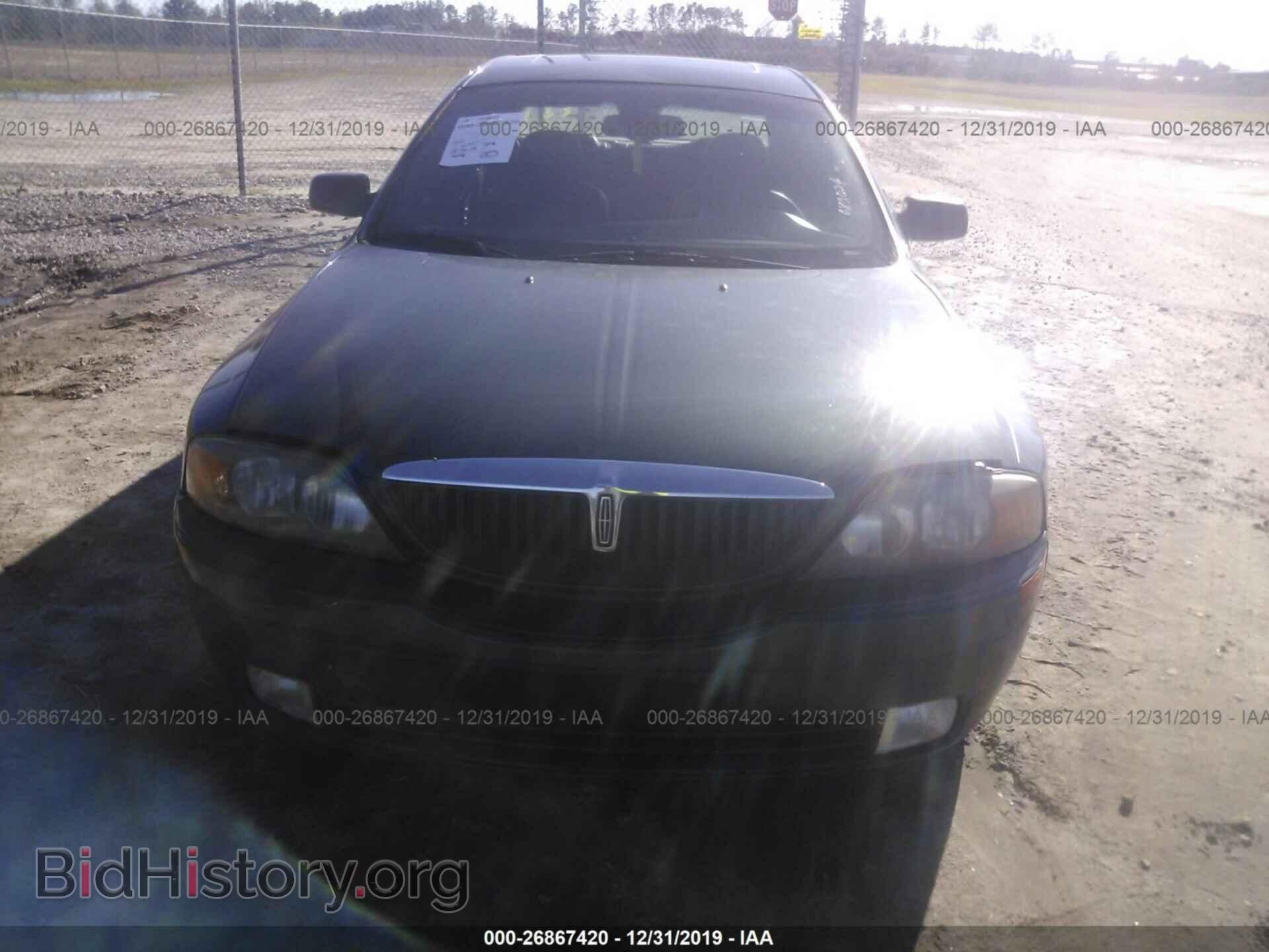 2001 LINCOLN LS - VIN: 1LNHM87A31Y683024 - Фото 6