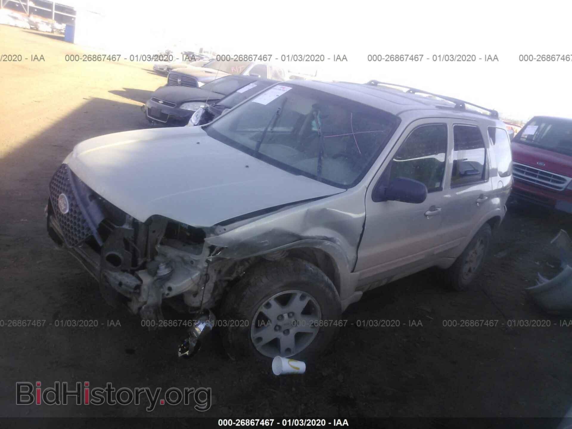 2005 FORD ESCAPE - VIN: 1FMCU04135KC21782 - Фото 2