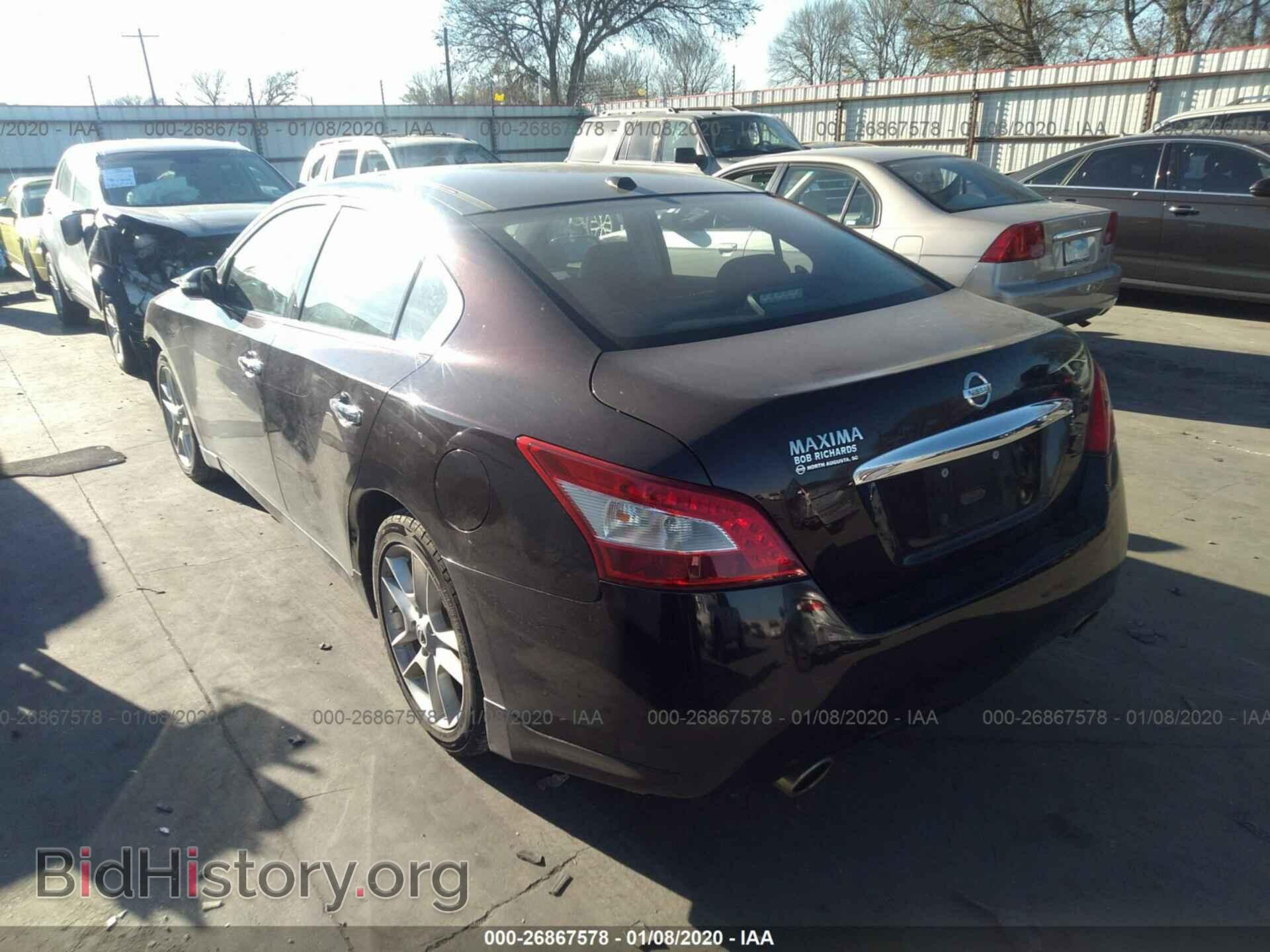 2011 NISSAN MAXIMA - VIN: 1N4AA5AP2BC856594 - Фото 3
