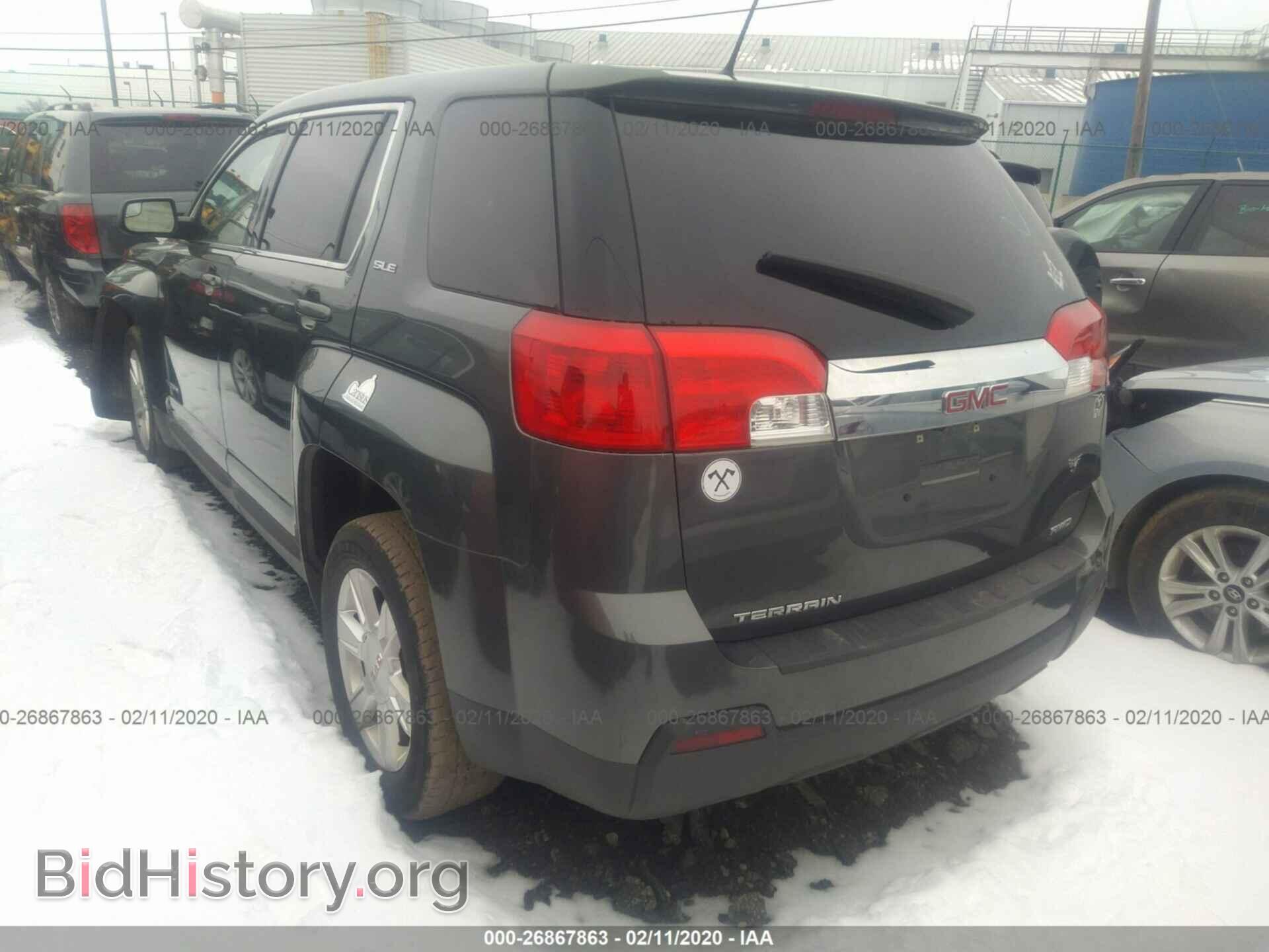 2013 GMC TERRAIN - VIN: 2GKFLREK8D6274306 - Фото 3