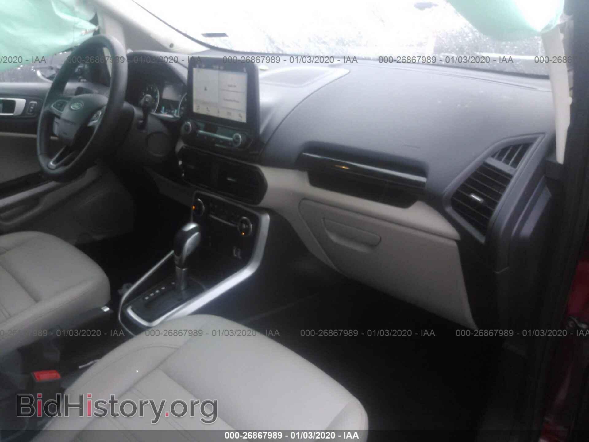 2019 FORD ECOSPORT - VIN: MAJ6S3KL4KC291705 - Фото 5