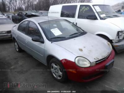 2000 Dodge NEON ES, серебристый — VIN 1B3ES46C0YD840746, IAAI
