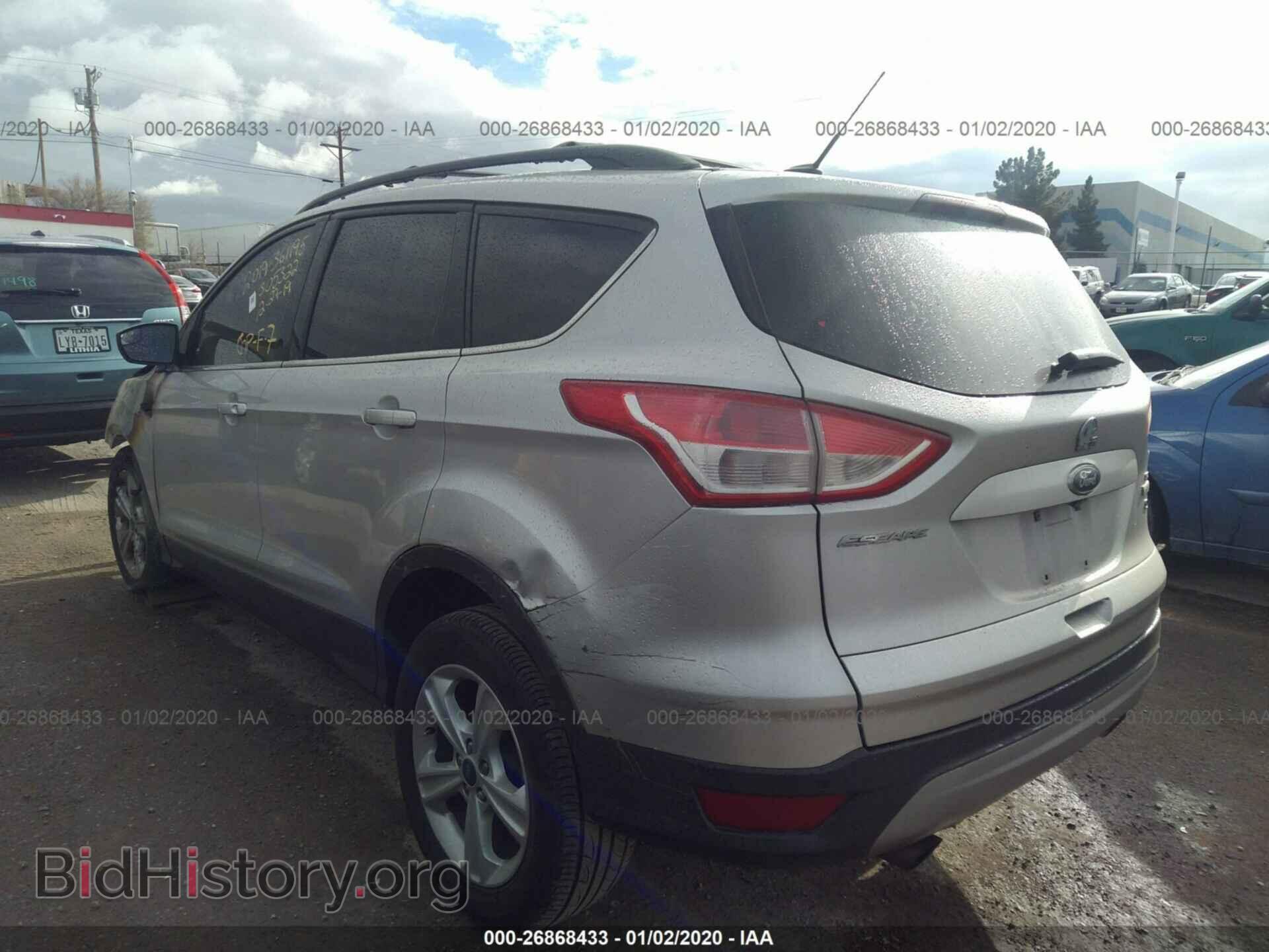 2014 FORD ESCAPE - VIN: 1FMCU0GX2EUB84664 - Фото 3