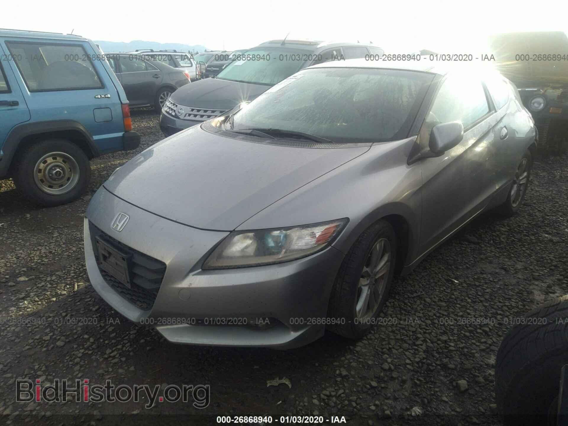 2011 HONDA CR-Z - VIN: JHMZF1D61BS006955 - Фото 2