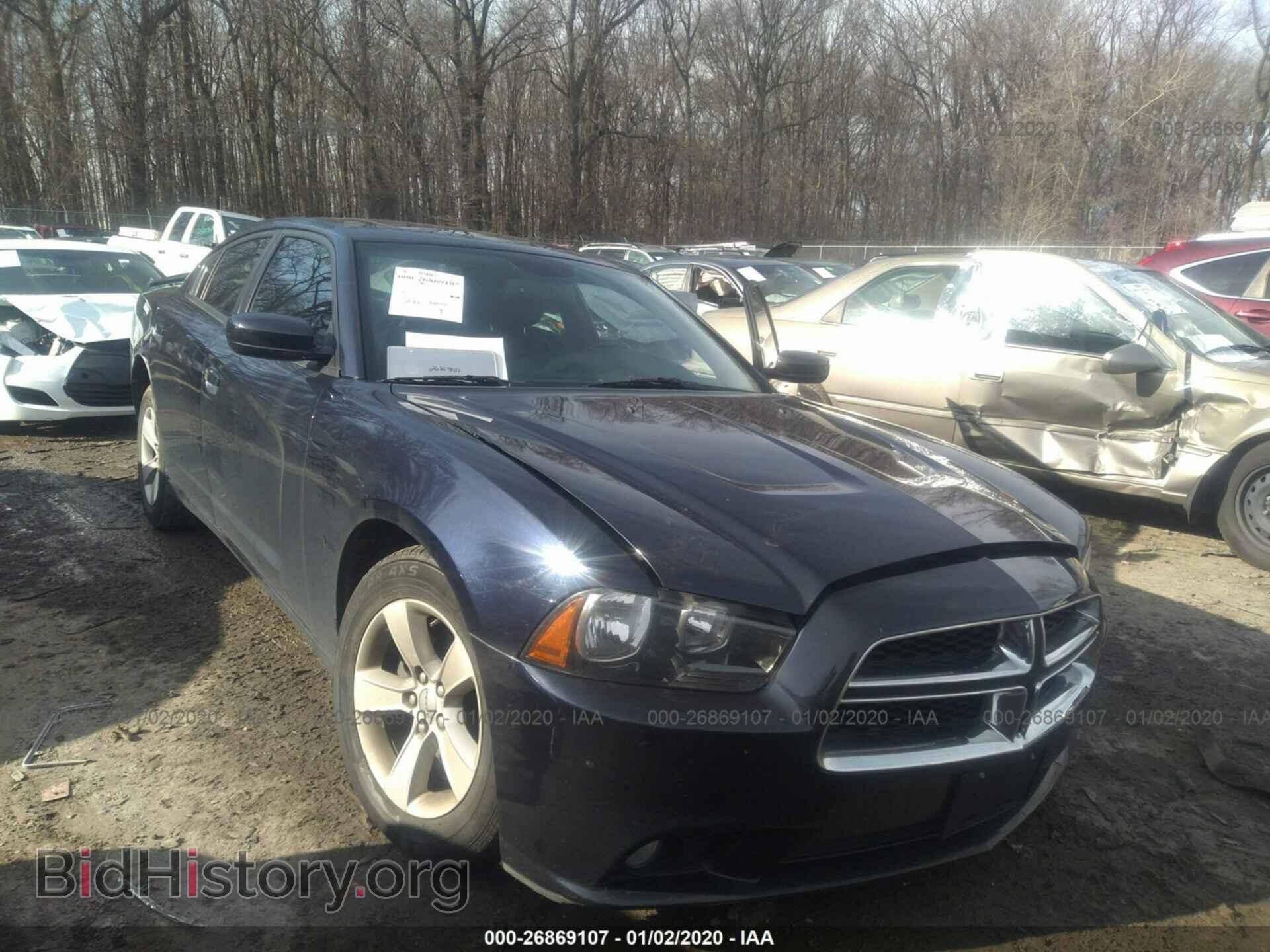 Фотография 2C3CDXHG1CH287588 - DODGE CHARGER 2012