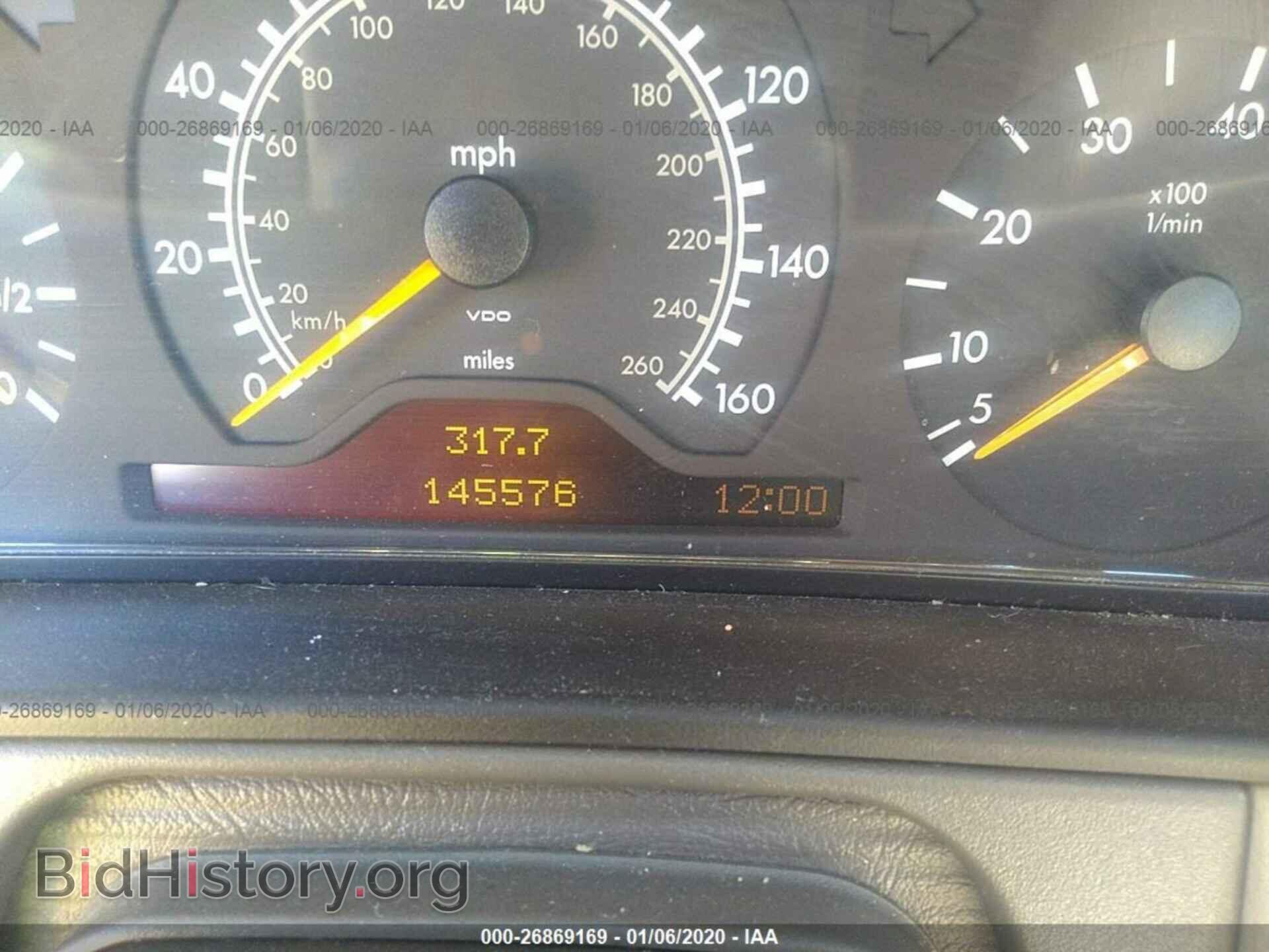 1997 MERCEDES-BENZ E - VIN: WDBJF72FXVA240511 - Фото 7