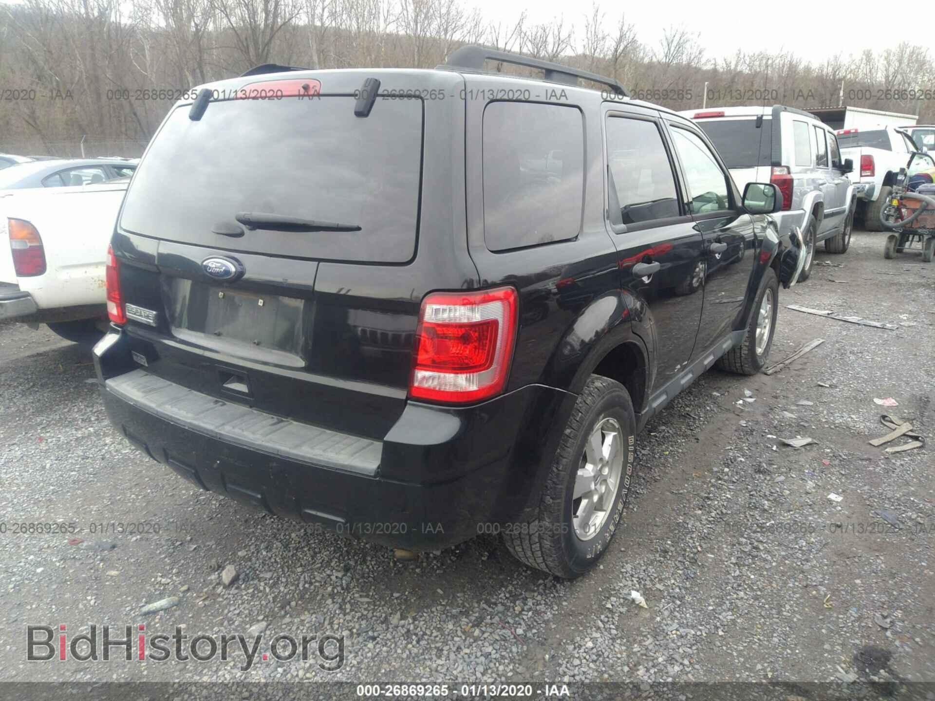 2011 FORD ESCAPE - VIN: 1FMCU9D7XBKB75100 - Фото 4