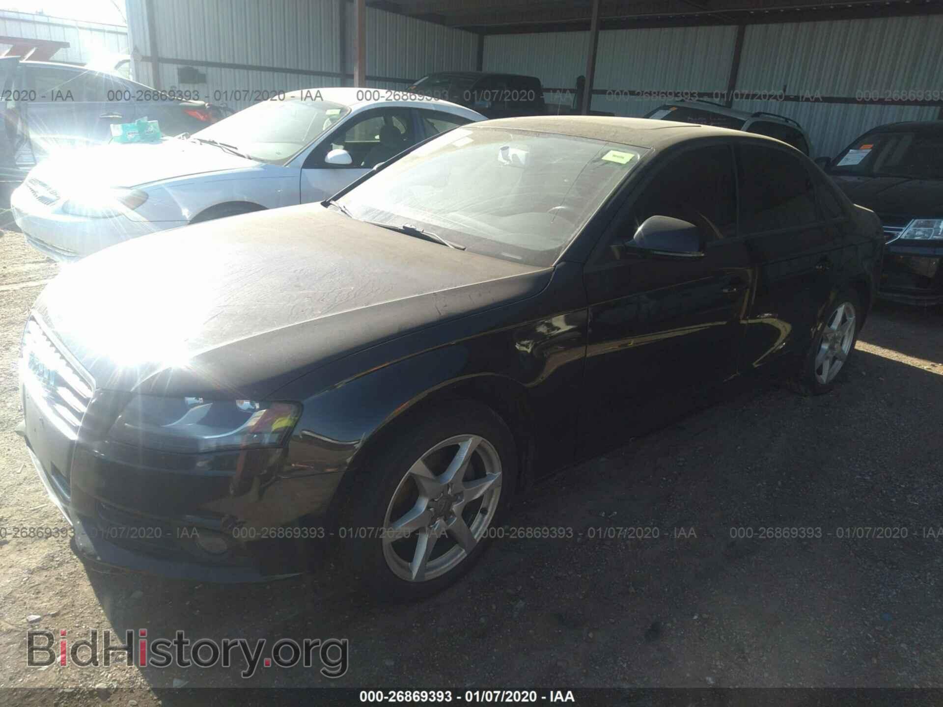 2009 AUDI A4 - VIN: WAULF78KX9A124632 - Фото 2