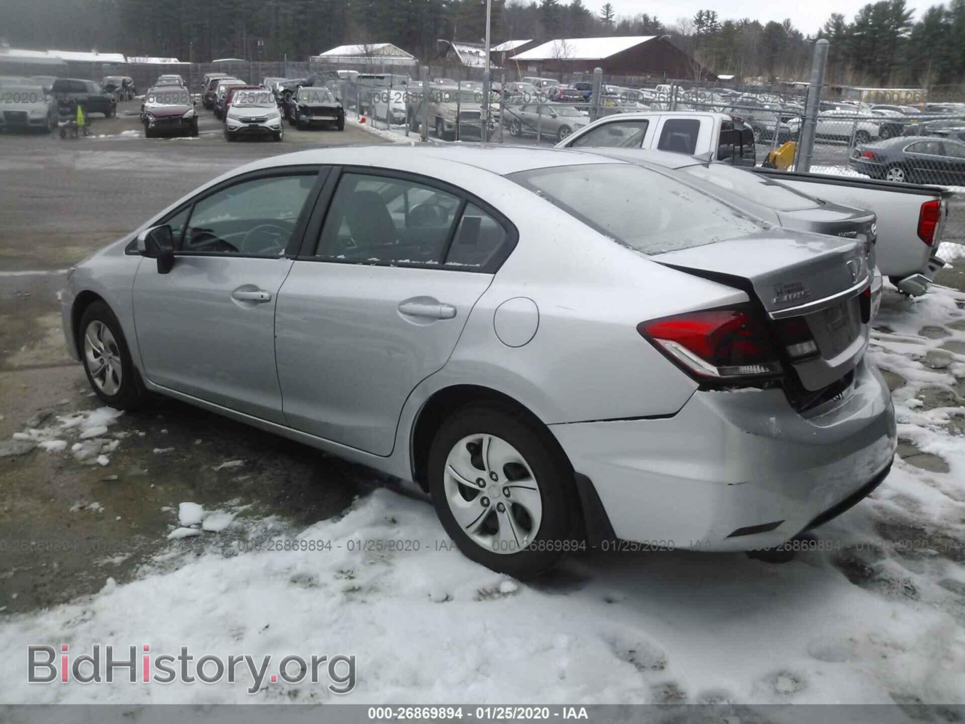 2014 HONDA CIVIC - VIN: 19XFB2F59EE023701 - Фото 3