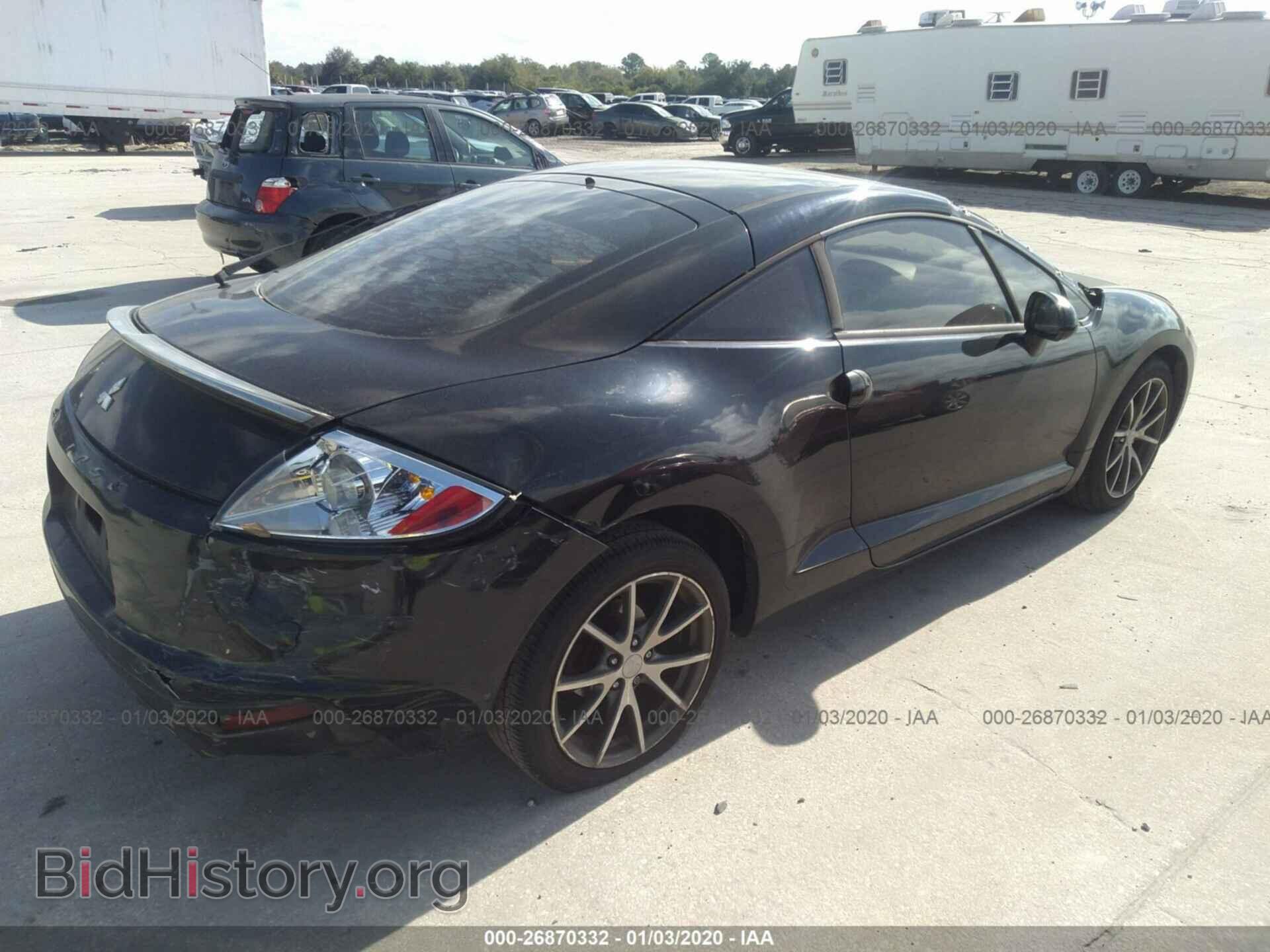 2011 MITSUBISHI ECLIPSE - VIN: 4A31K5DF1BE006001 - Фото 4