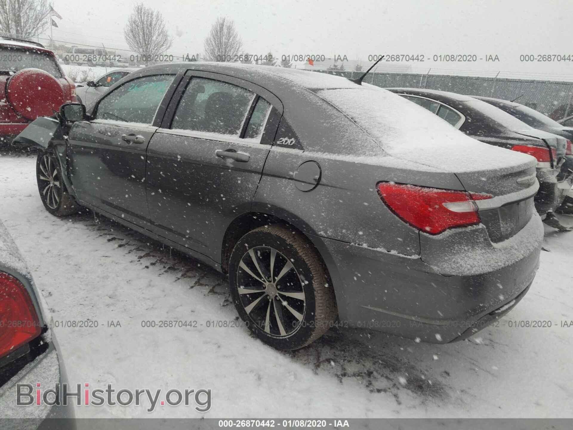 2012 CHRYSLER 200 - VIN: 1C3CCBBG2CN250622 - Фото 3