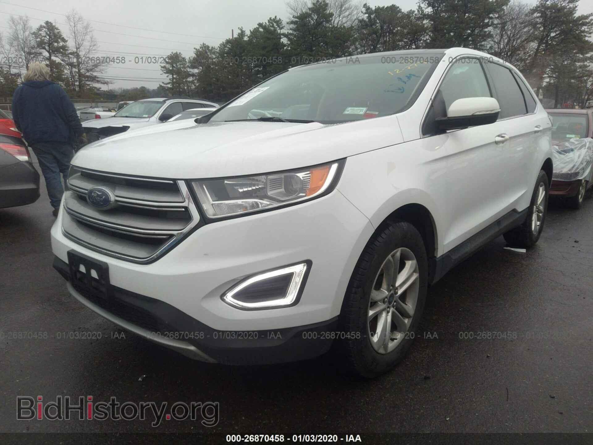 2016 FORD EDGE - VIN: 2FMPK4J98GBB46700 - Фото 2