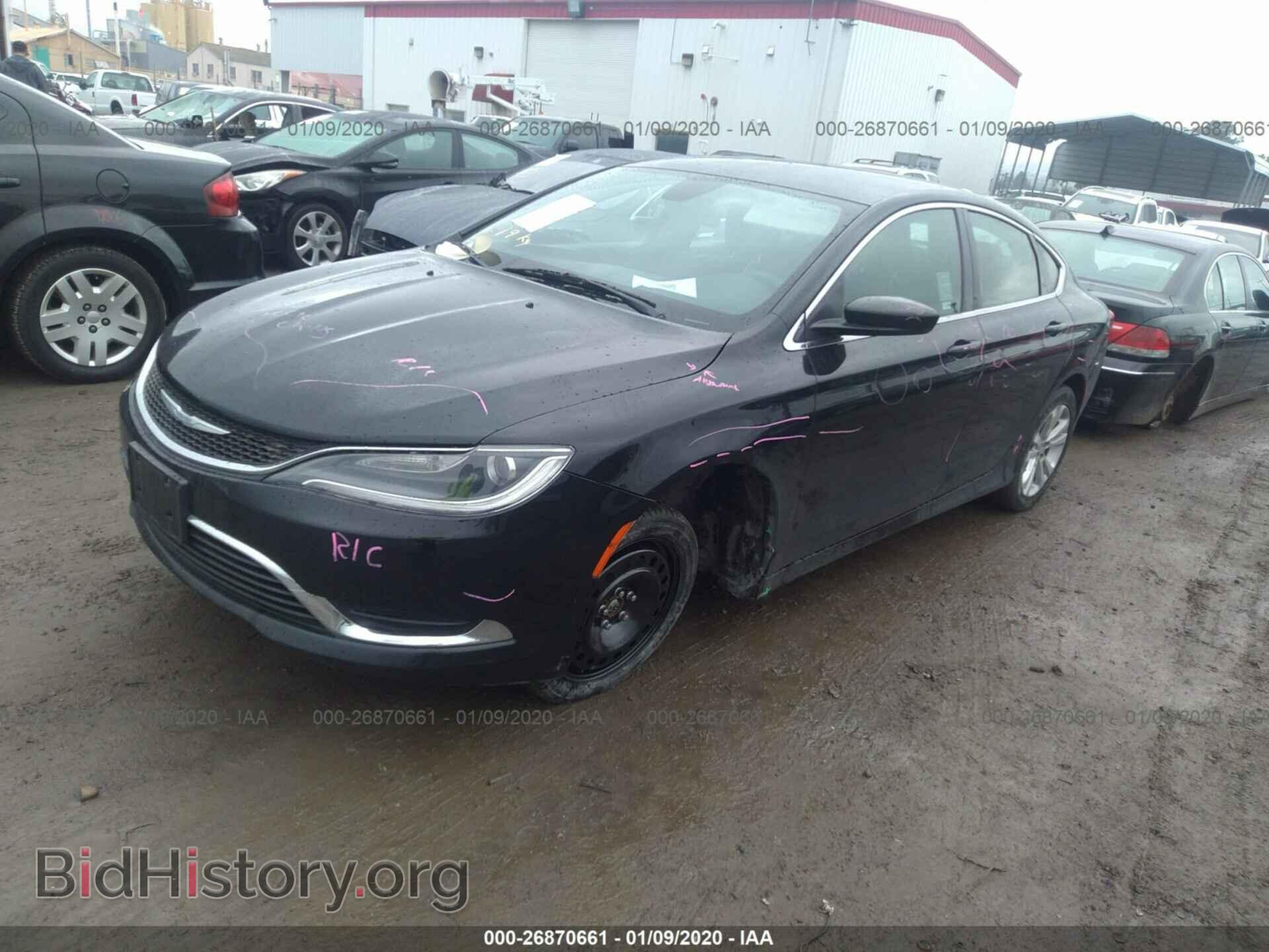 2015 CHRYSLER 200 - VIN: 1C3CCCAB7FN649462 - Photo 2