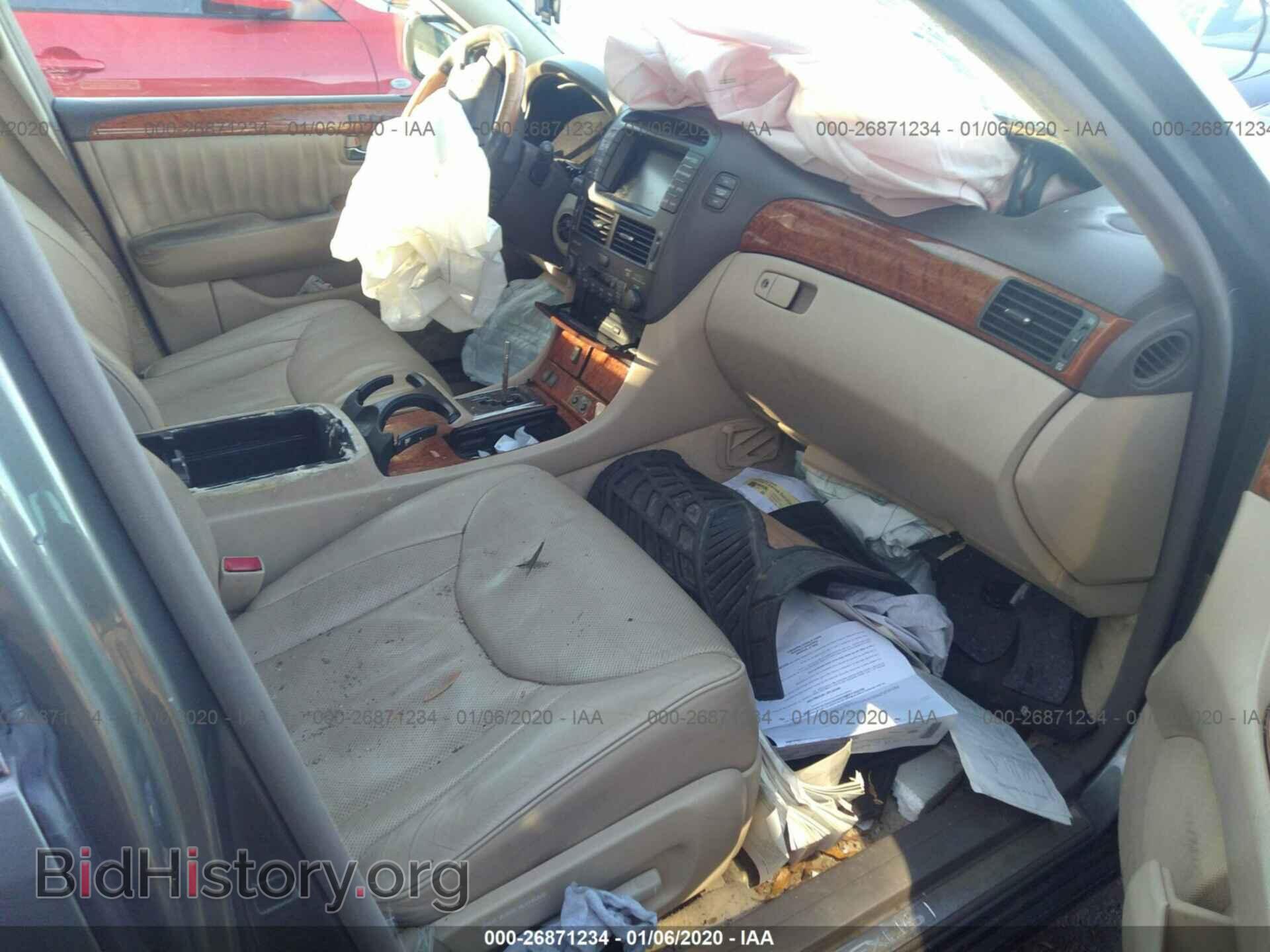 2005 LEXUS LS - VIN: JTHBN36F355019206 - Photo 5