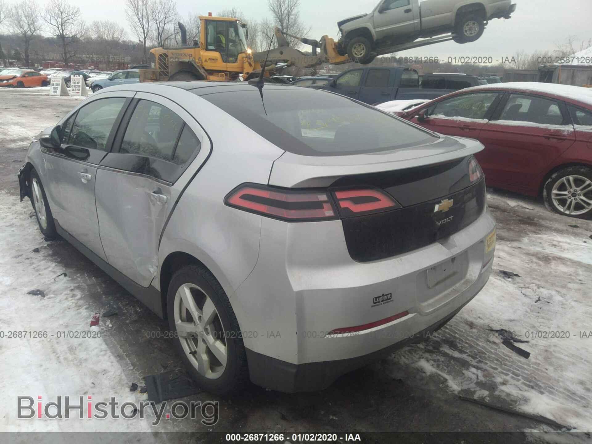 2012 CHEVROLET VOLT - VIN: 1G1RA6E44CU114463 - Фото 3