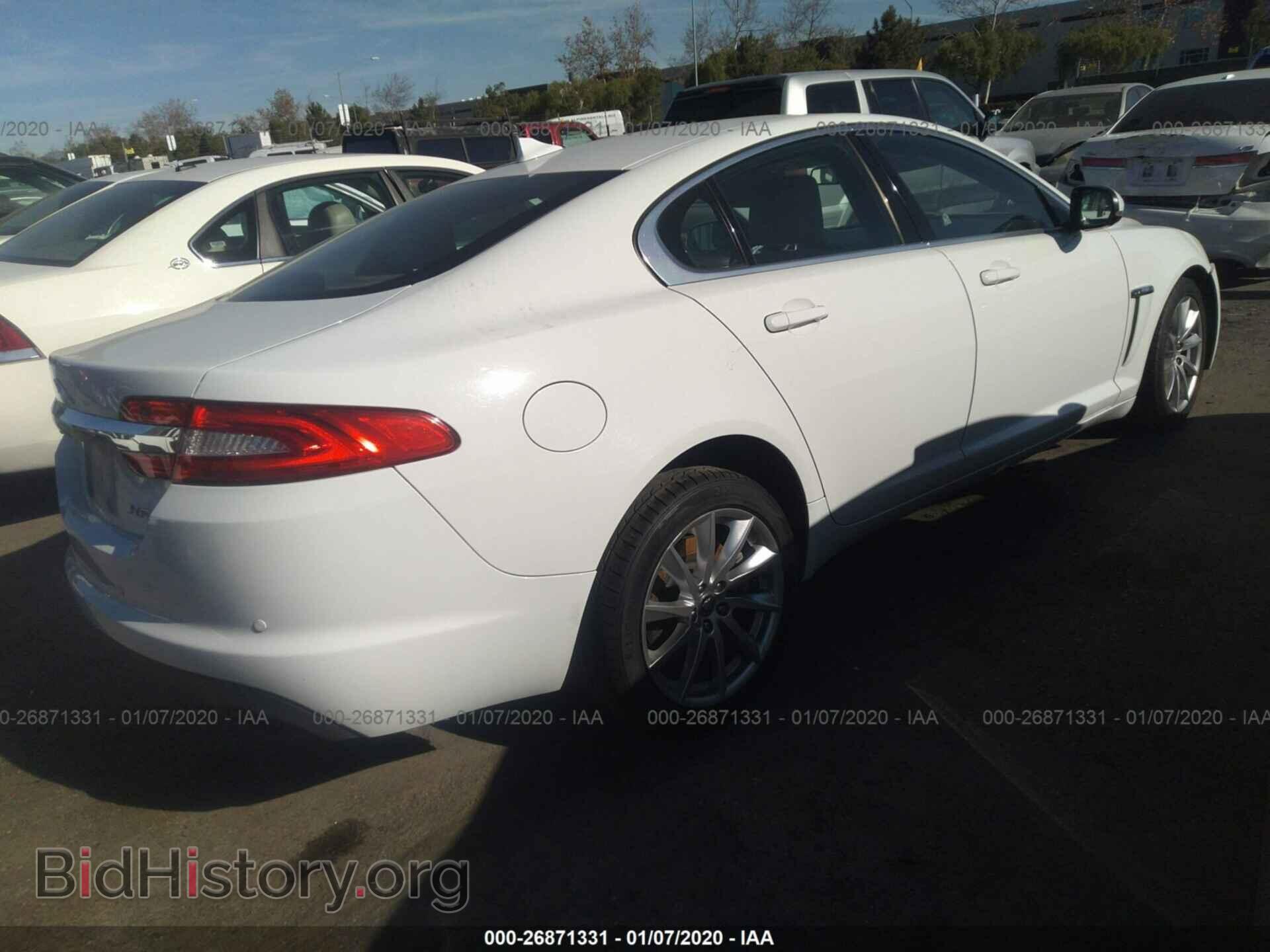 2013 JAGUAR XF - VIN: SAJWA0ES3DPS72980 - Фото 4