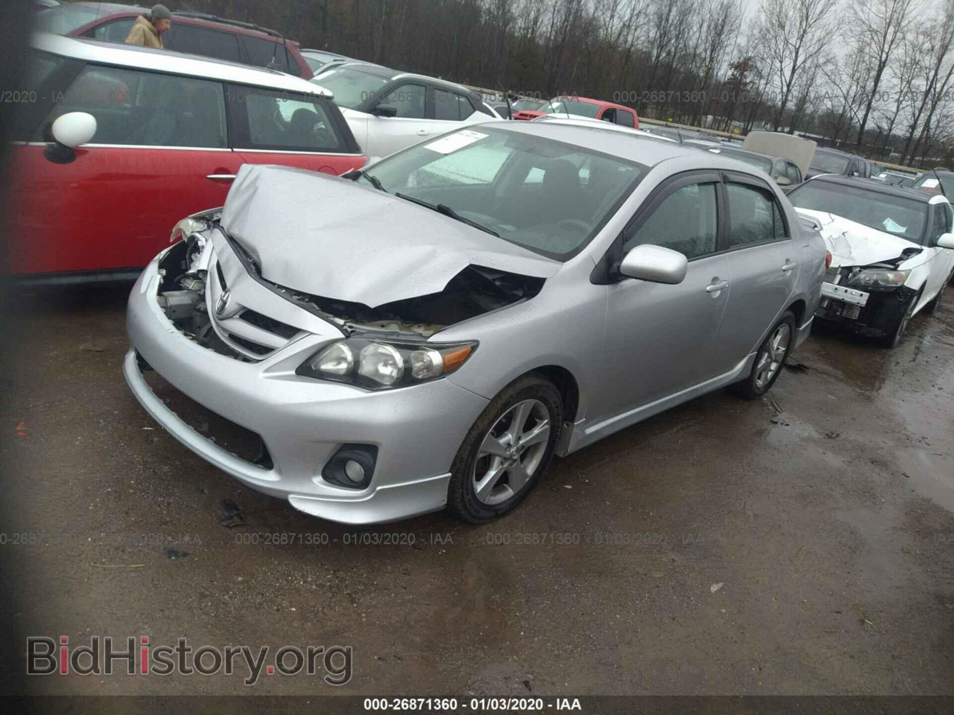 2011 TOYOTA COROLLA - VIN: 2T1BU4EE1BC551314 - Фото 2