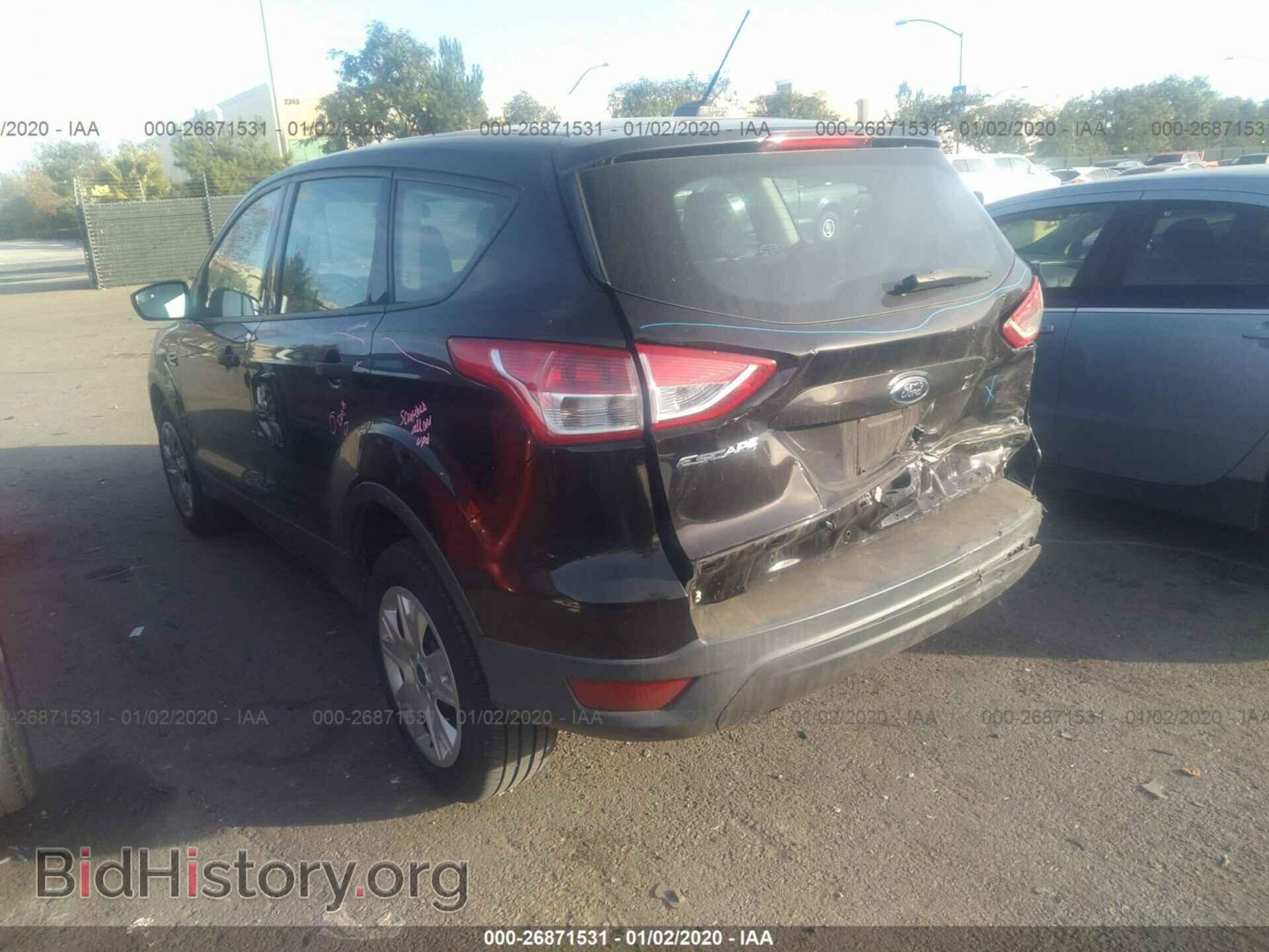 2013 FORD ESCAPE - VIN: 1FMCU0F75DUB40142 - Фото 3