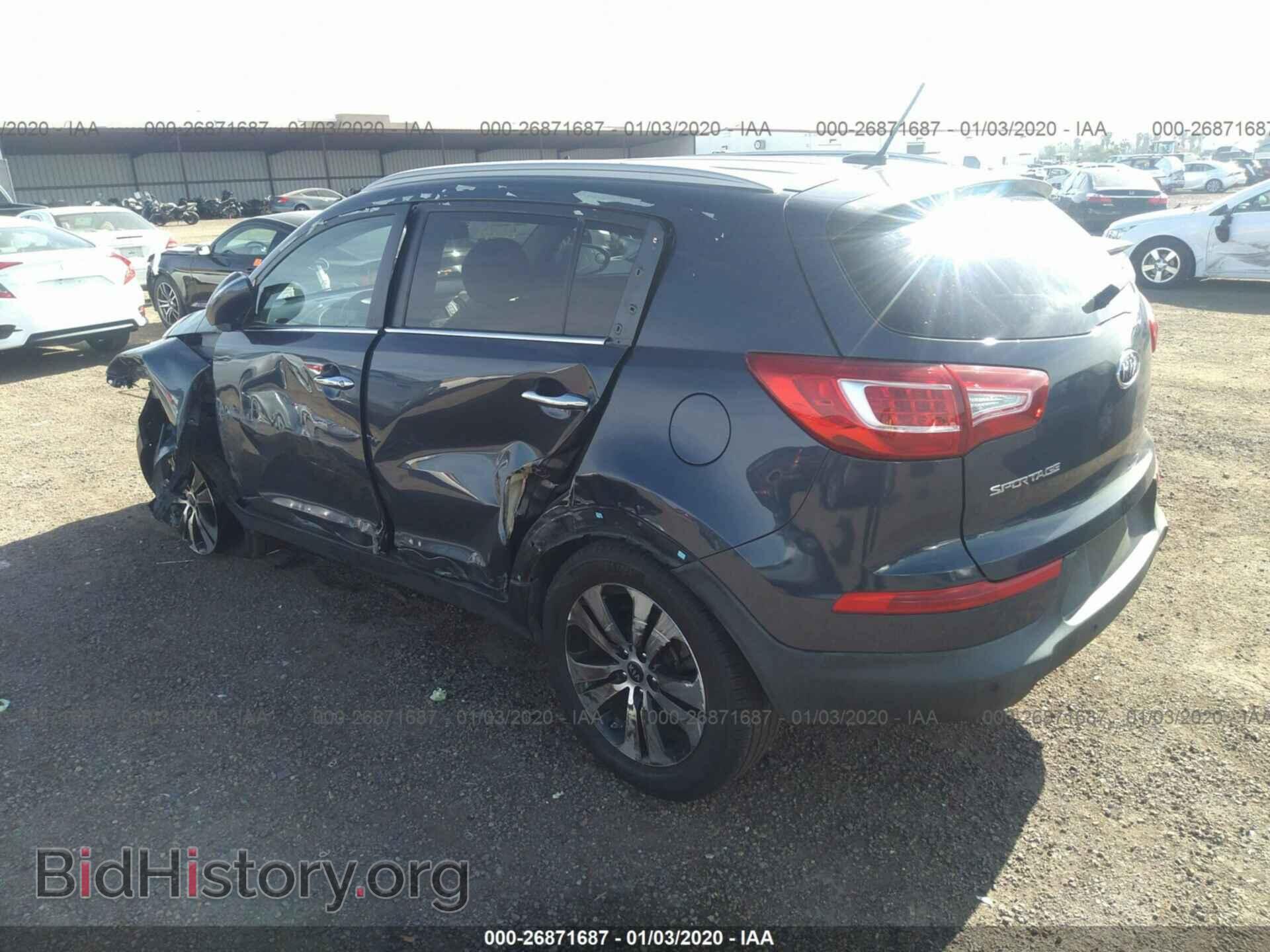 2012 KIA SPORTAGE - VIN: KNDPC3A28C7185675 - Фото 3