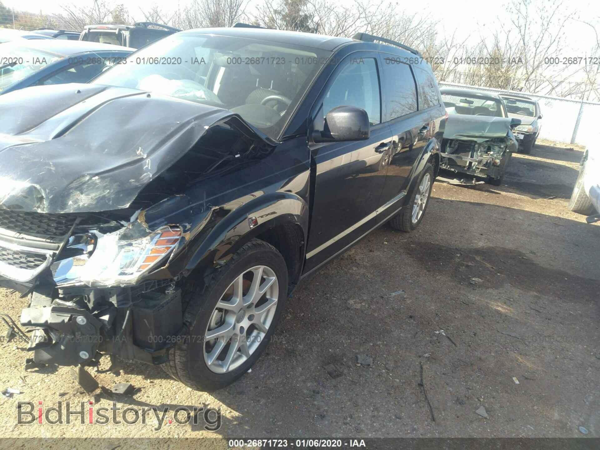 2015 DODGE JOURNEY - VIN: 3C4PDCBB6FT728291 - Фото 2
