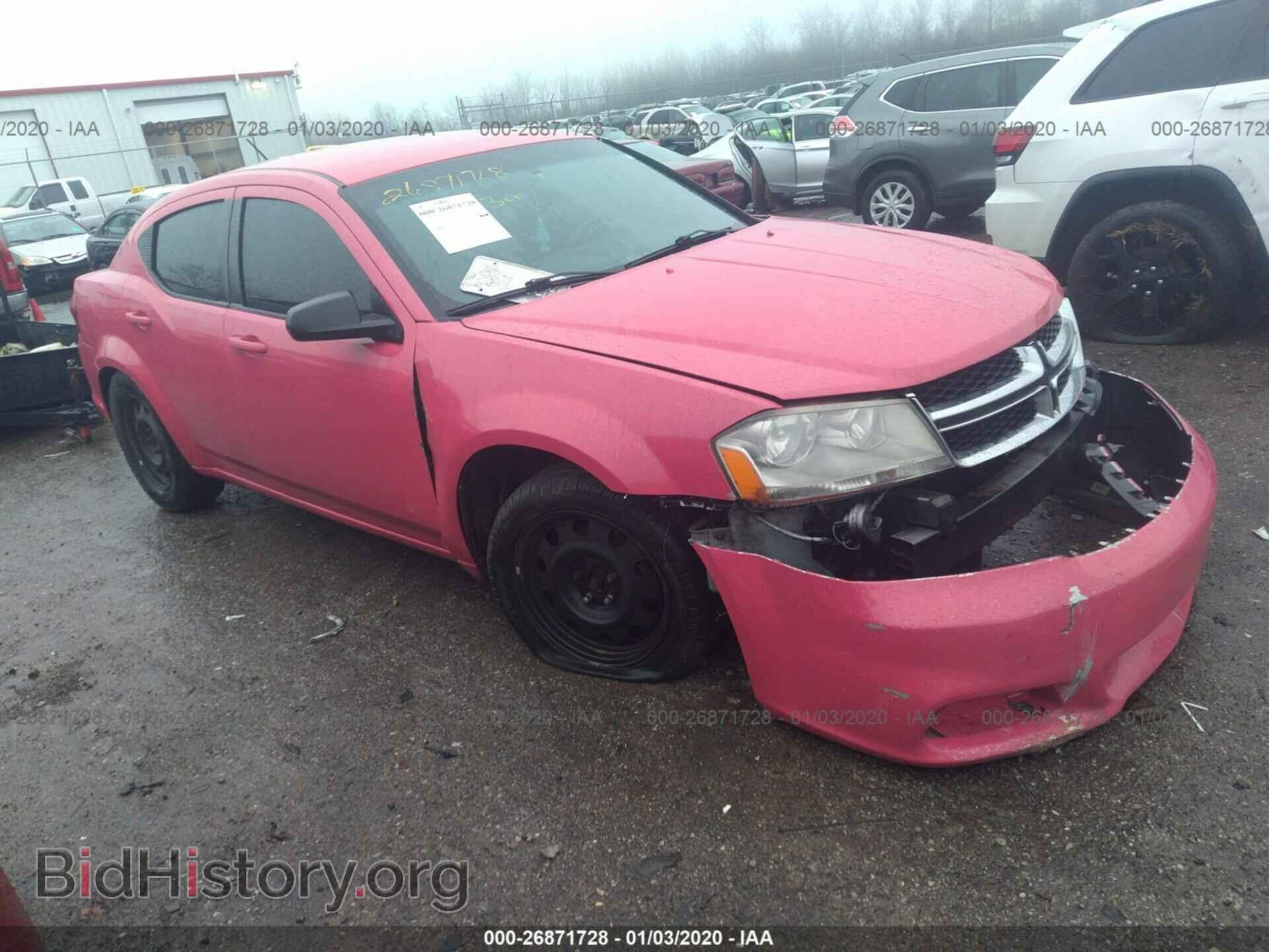 Photo 1B3BD4FB6BN609257 - DODGE AVENGER 2011