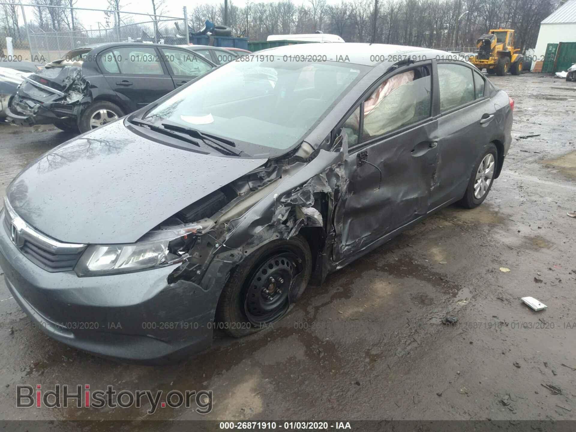 2012 HONDA CIVIC - VIN: 19XFB2F53CE372091 - Фото 6