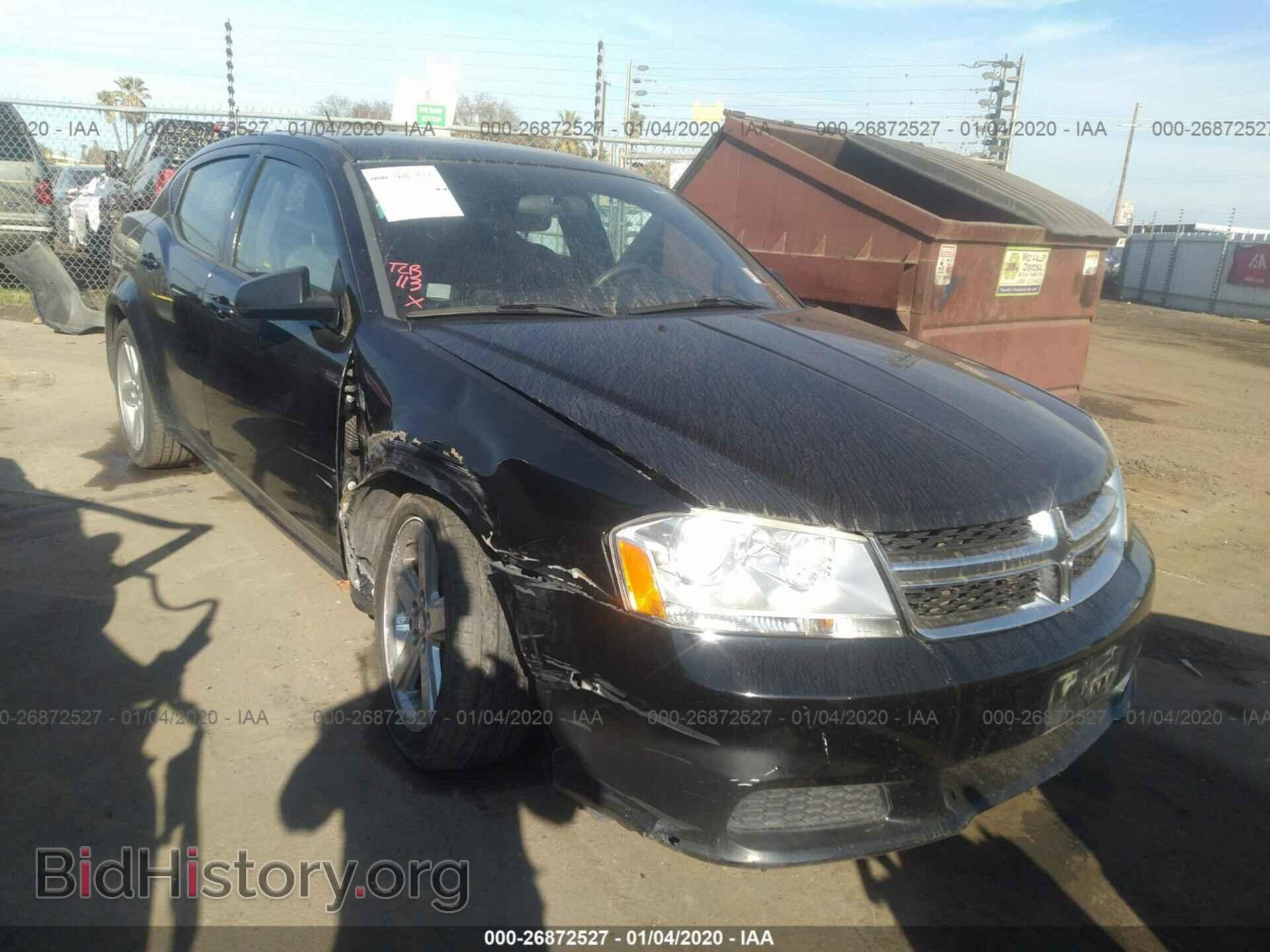Photo 1C3CDZAB8DN660791 - DODGE AVENGER 2013
