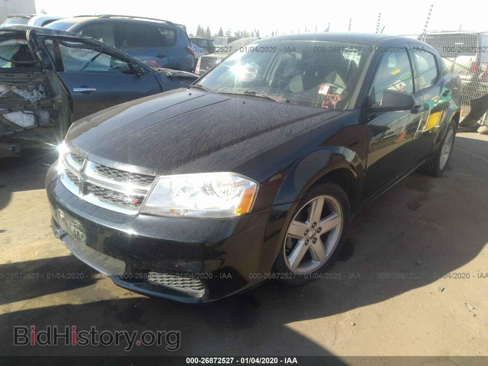 2013 DODGE AVENGER - VIN: 1C3CDZAB8DN660791 - Фото 2