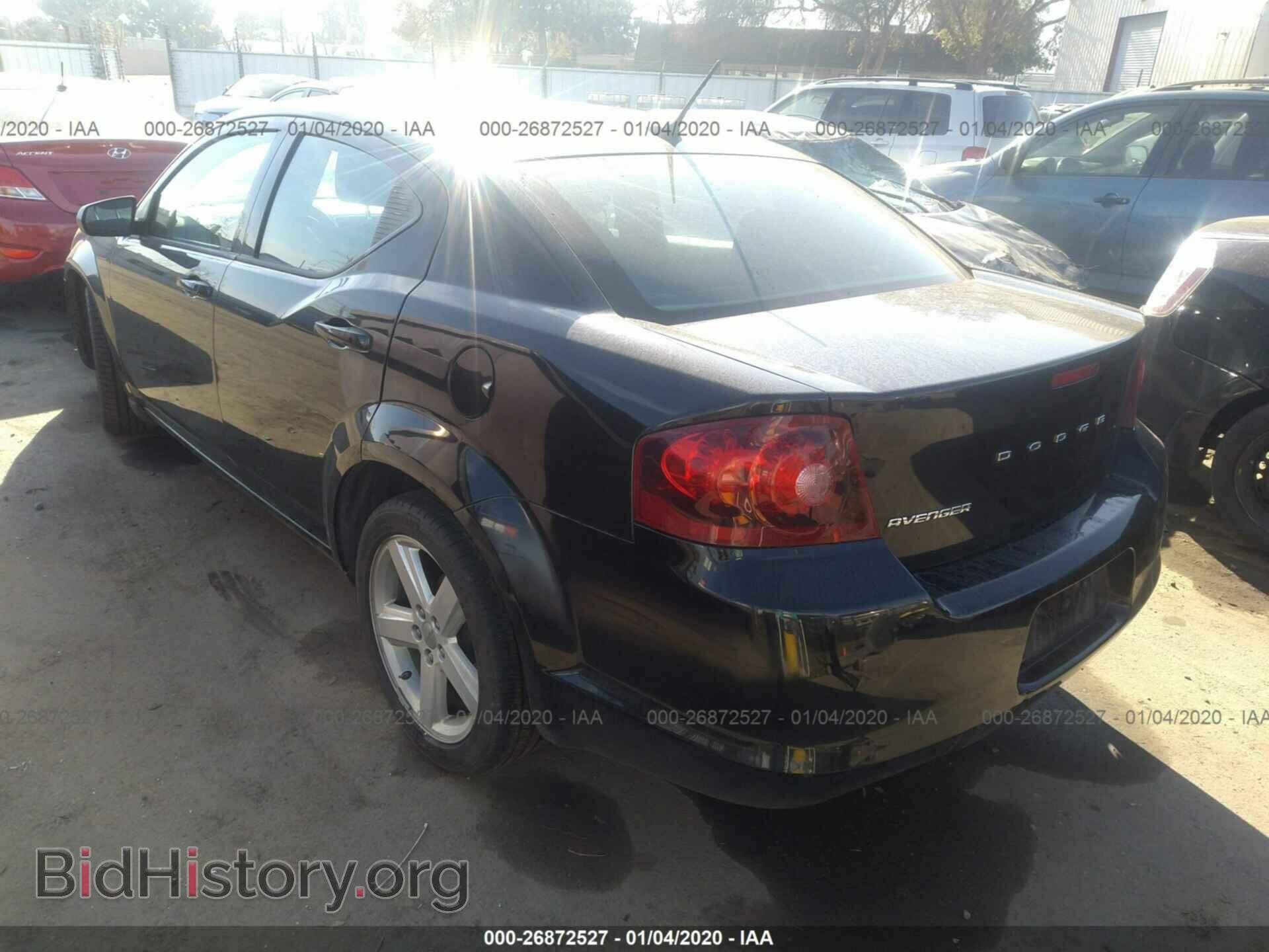 2013 DODGE AVENGER - VIN: 1C3CDZAB8DN660791 - Фото 3