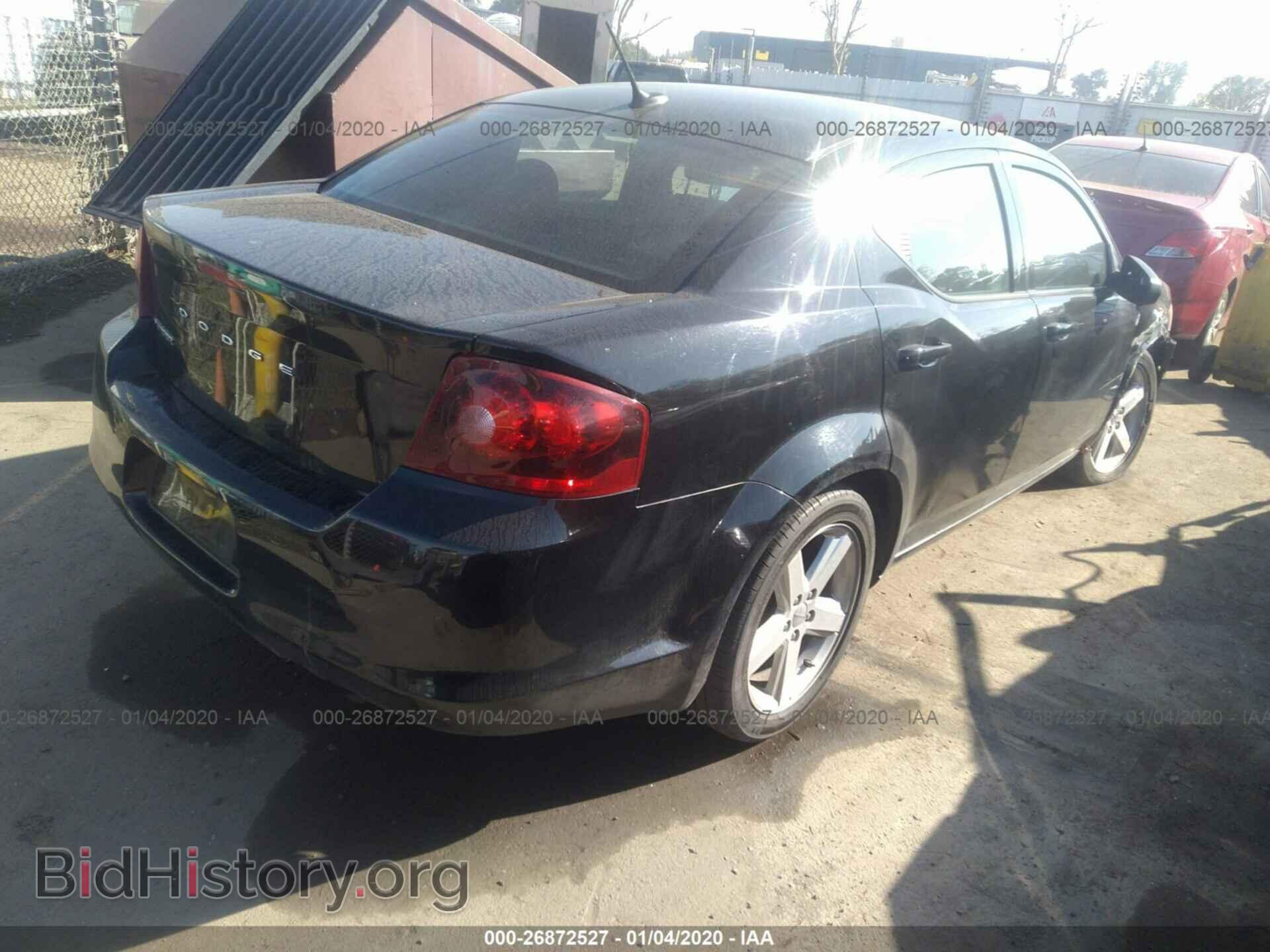 2013 DODGE AVENGER - VIN: 1C3CDZAB8DN660791 - Фото 4