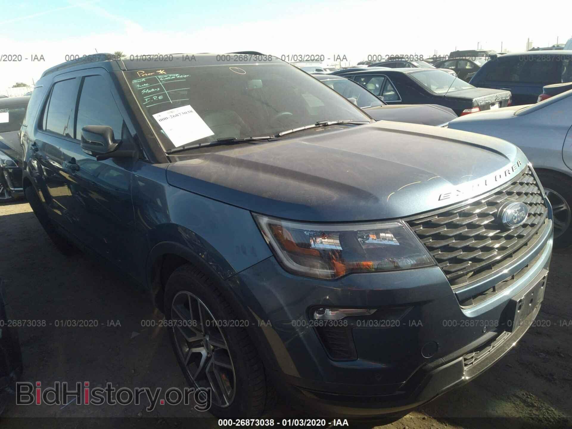 Фотография 1FM5K8GT7JGB09204 - FORD EXPLORER 2018