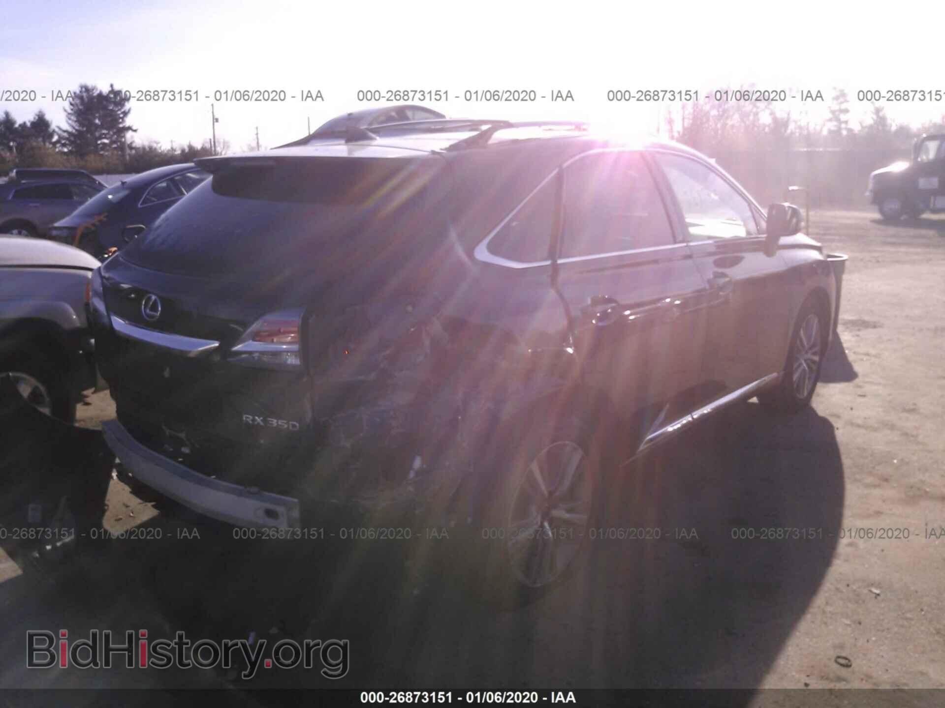 2015 LEXUS RX - VIN: 2T2BK1BA1FC266216 - Фото 4