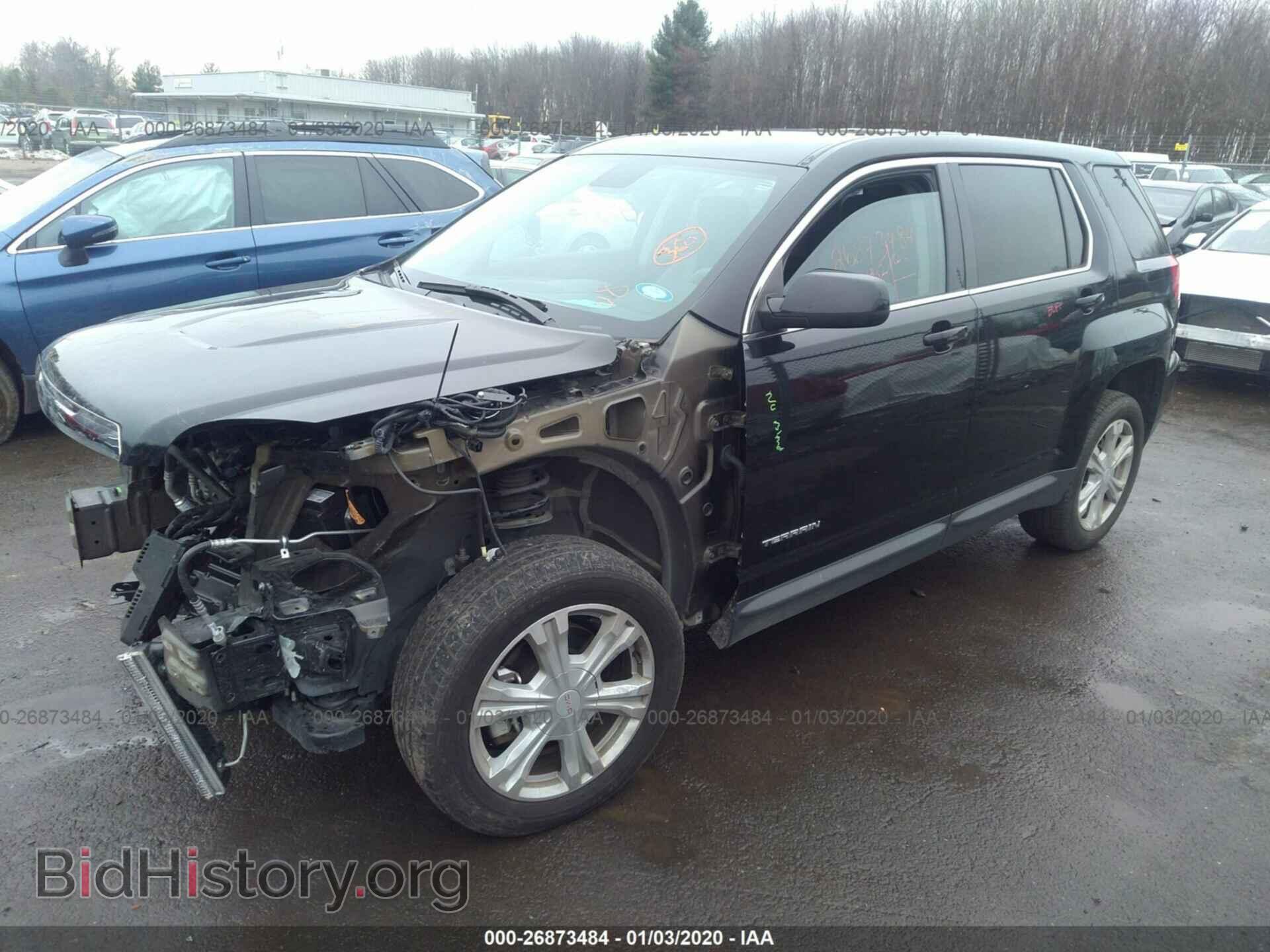 2017 GMC TERRAIN - VIN: 2GKALMEK3H6127801 - Photo 2