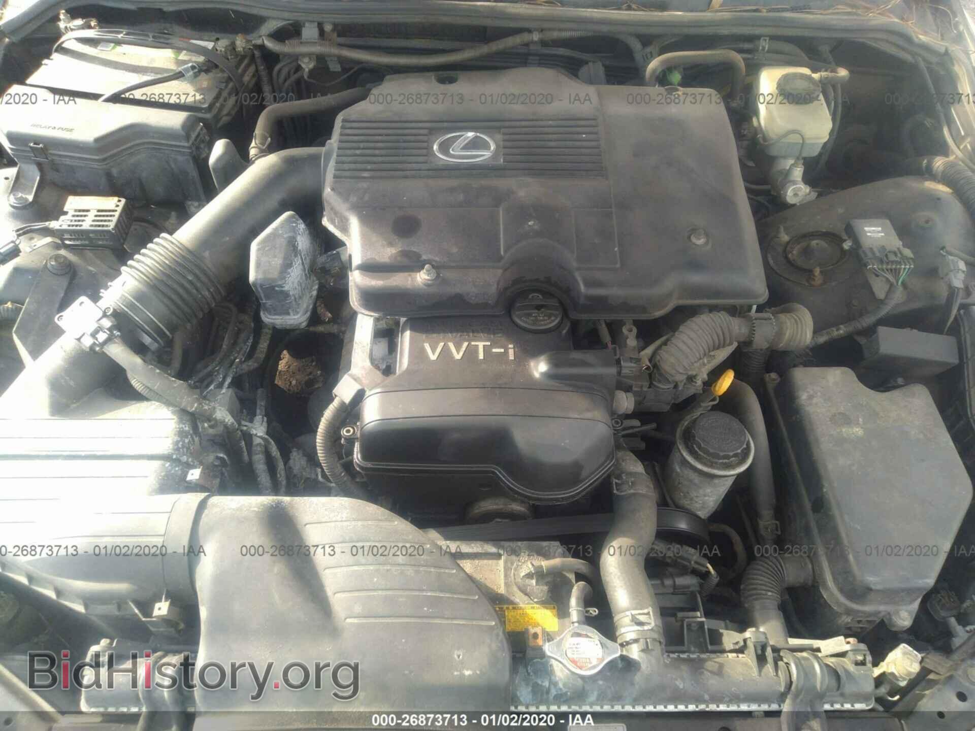 2001 LEXUS IS - VIN: JTHBD182410014699 - Фото 10