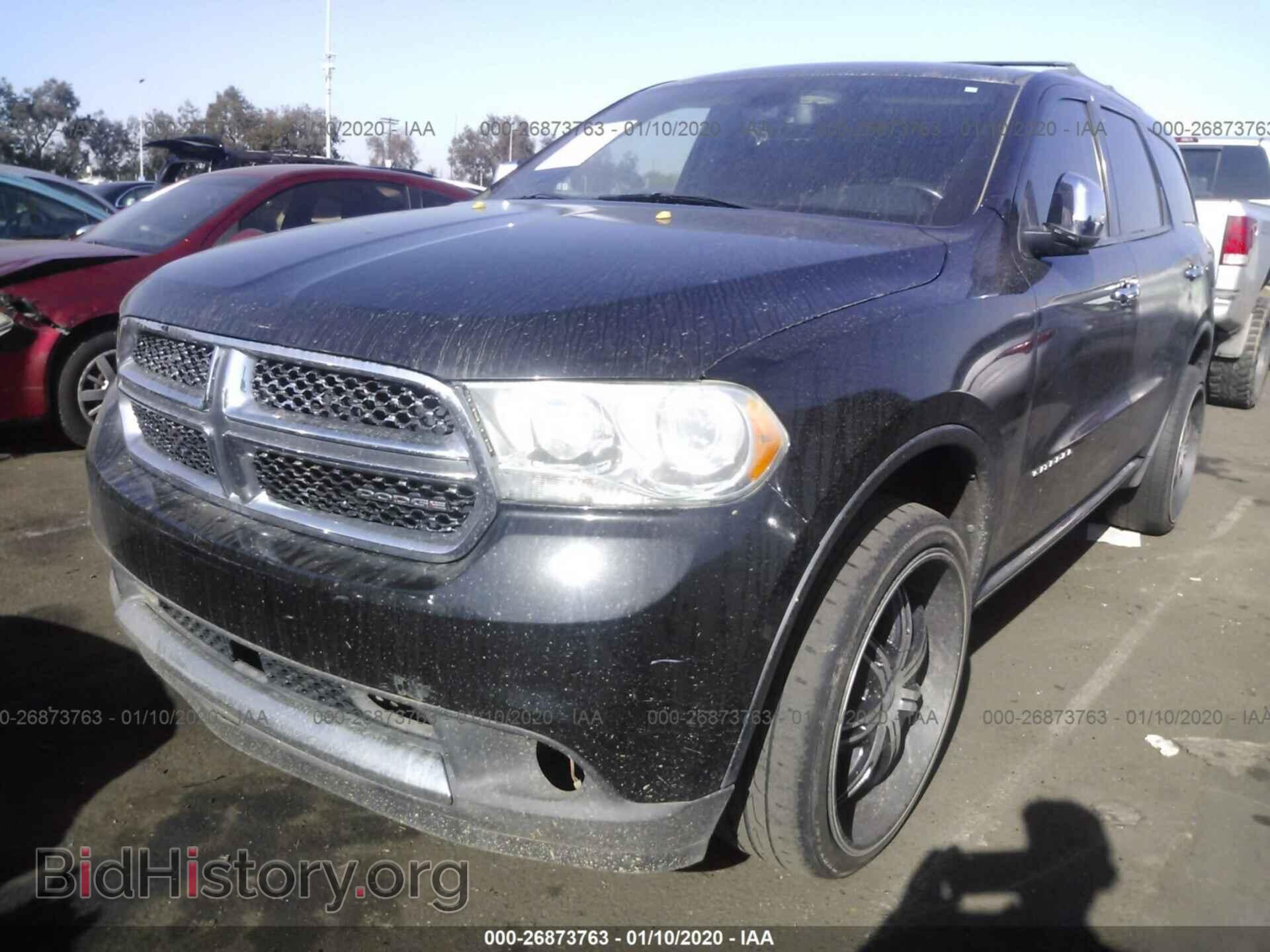 2012 DODGE DURANGO - VIN: 1C4SDHET5CC105943 - Фото 2