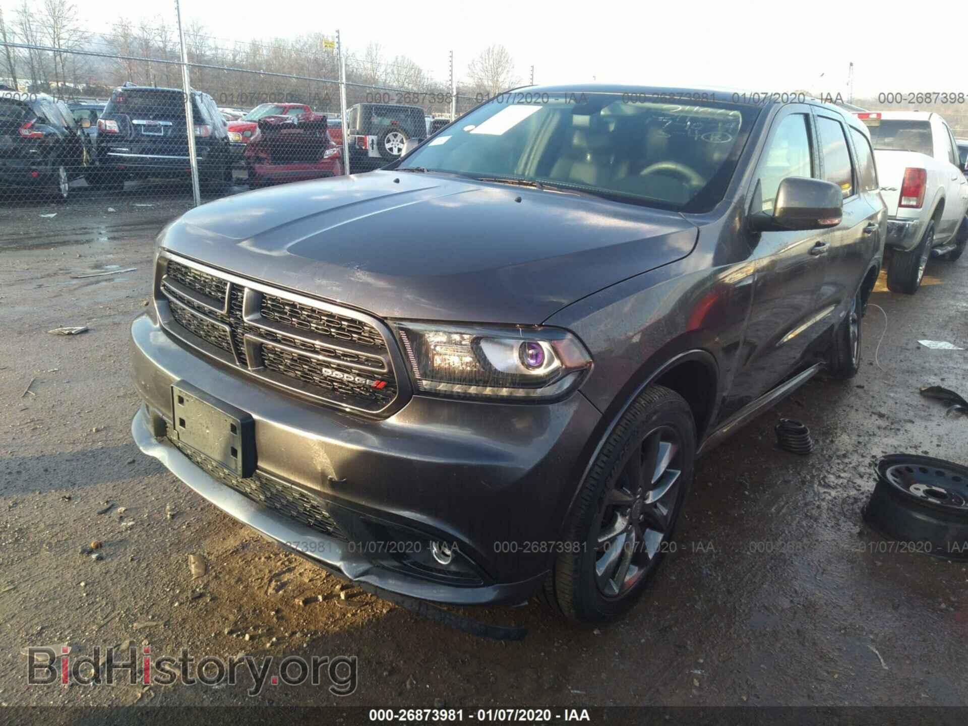 2017 DODGE DURANGO - VIN: 1C4RDJDG1HC814306 - Photo 2