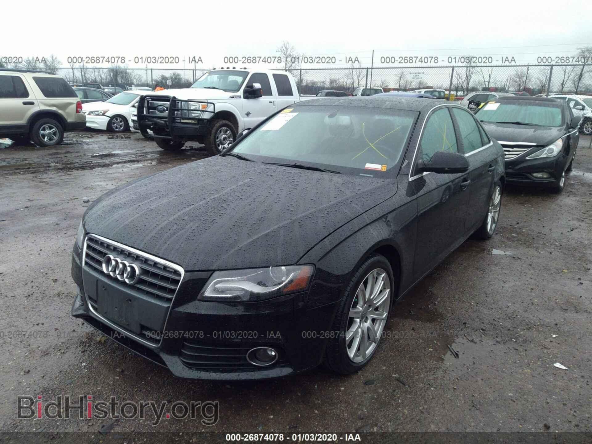 2011 AUDI A4 - VIN: WAUFFAFL4BN003647 - Фото 2