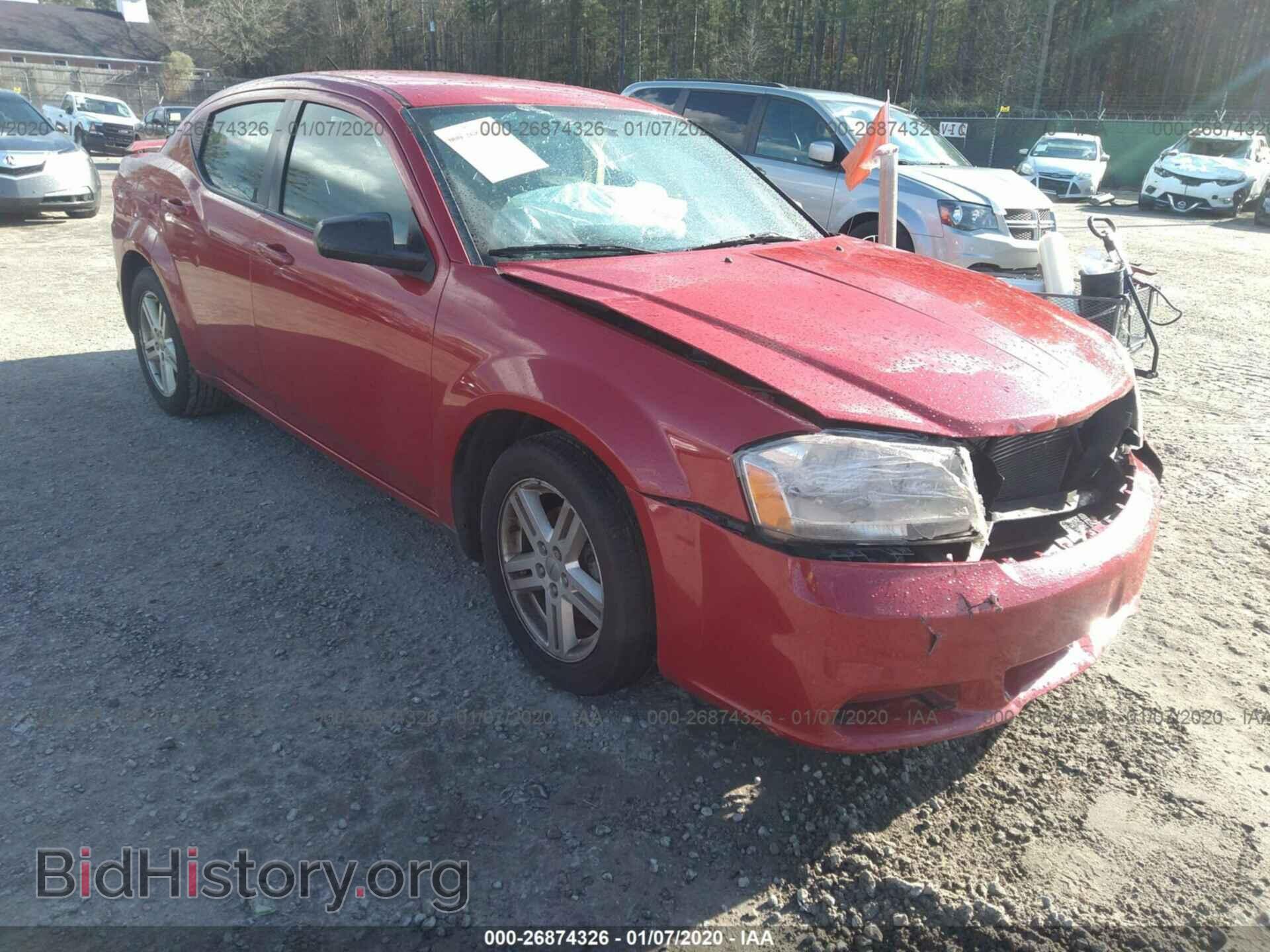 Photo 1C3CDZAG4EN232682 - DODGE AVENGER 2014