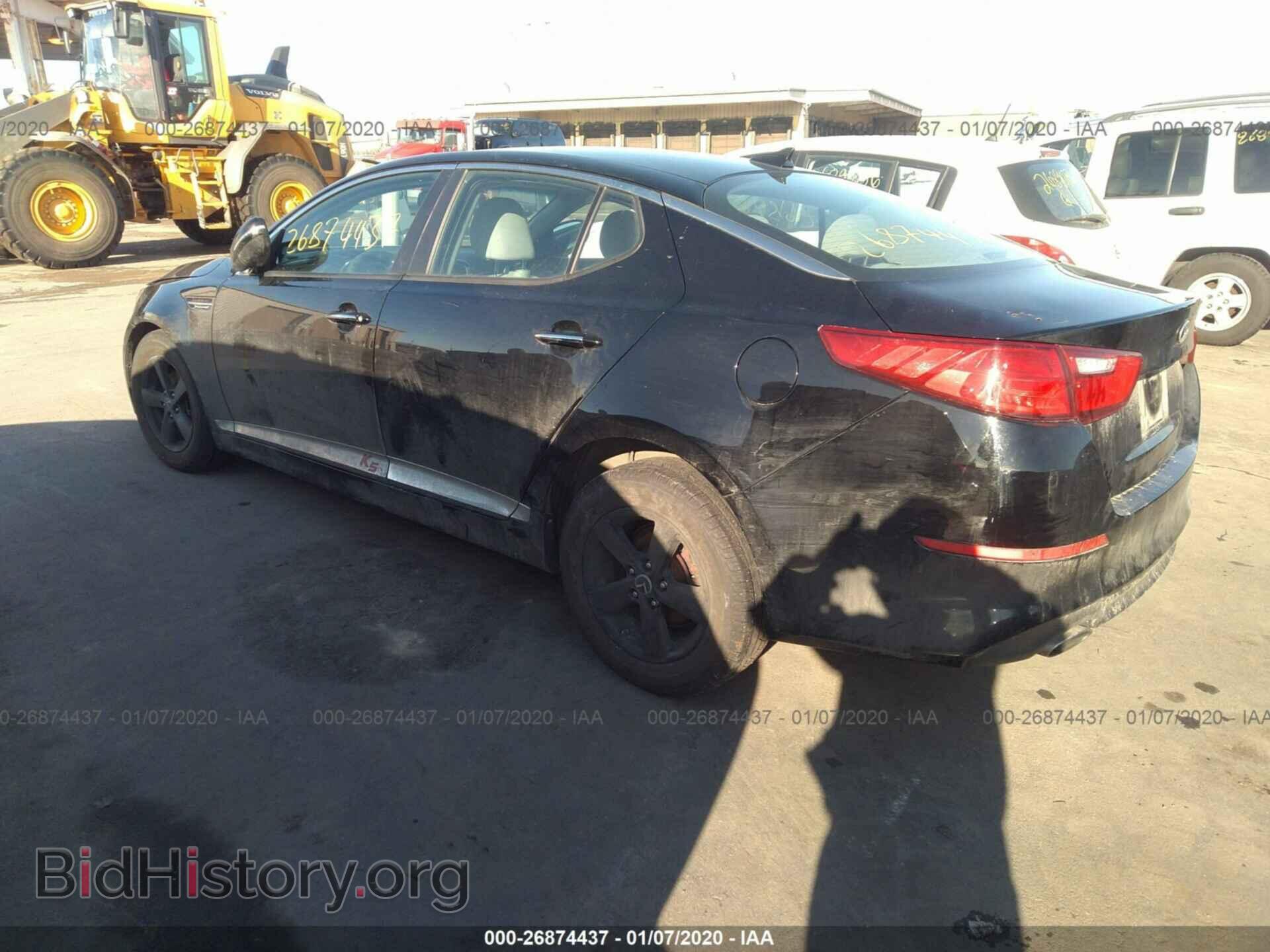 2015 KIA OPTIMA - VIN: 5XXGM4A71FG466792 - Photo 3