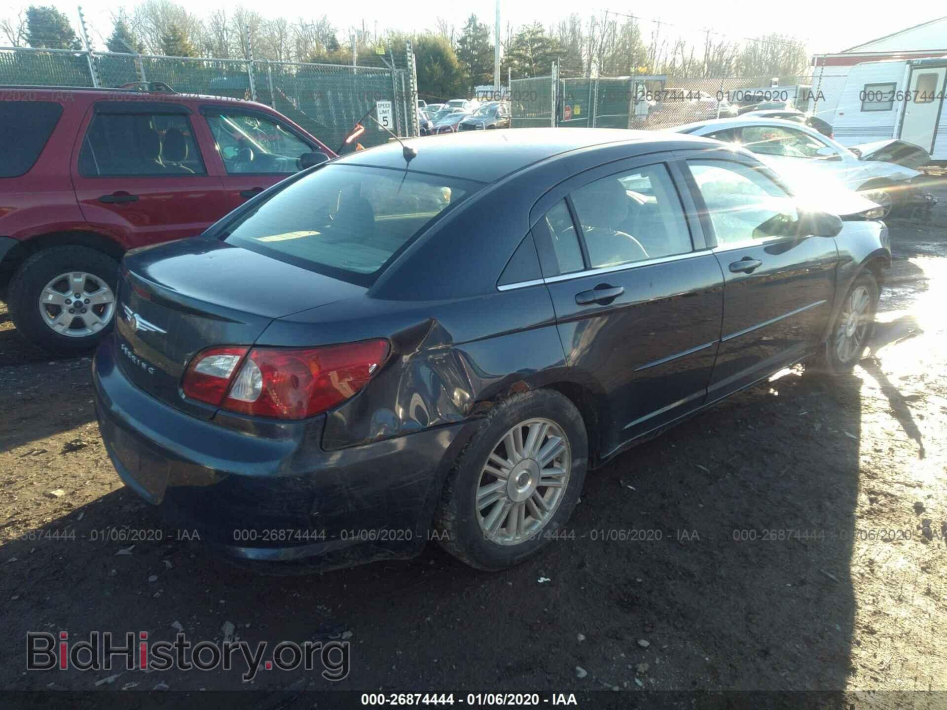 2007 CHRYSLER SEBRING - VIN: 1C3LC56K87N509250 - Фото 4