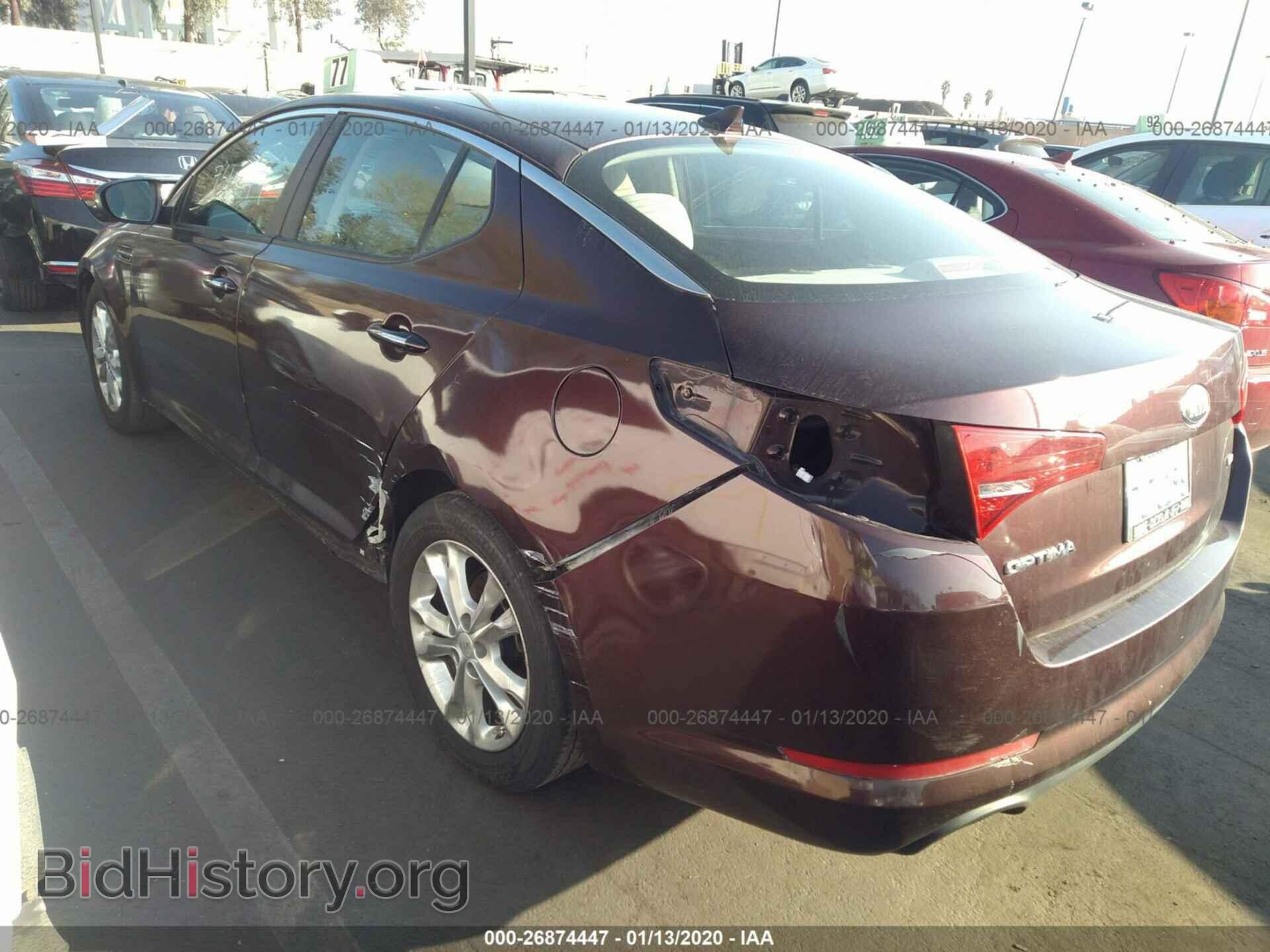 2013 KIA OPTIMA - VIN: 5XXGM4A72DG149911 - Фото 3