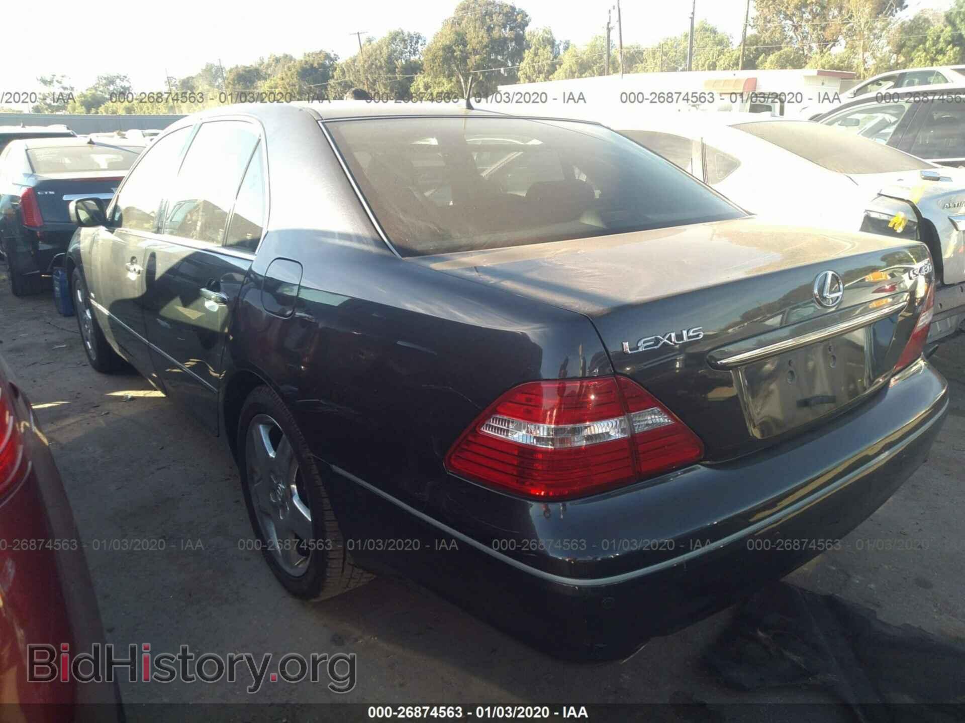 2004 LEXUS LS - VIN: JTHBN36F140171142 - Photo 3