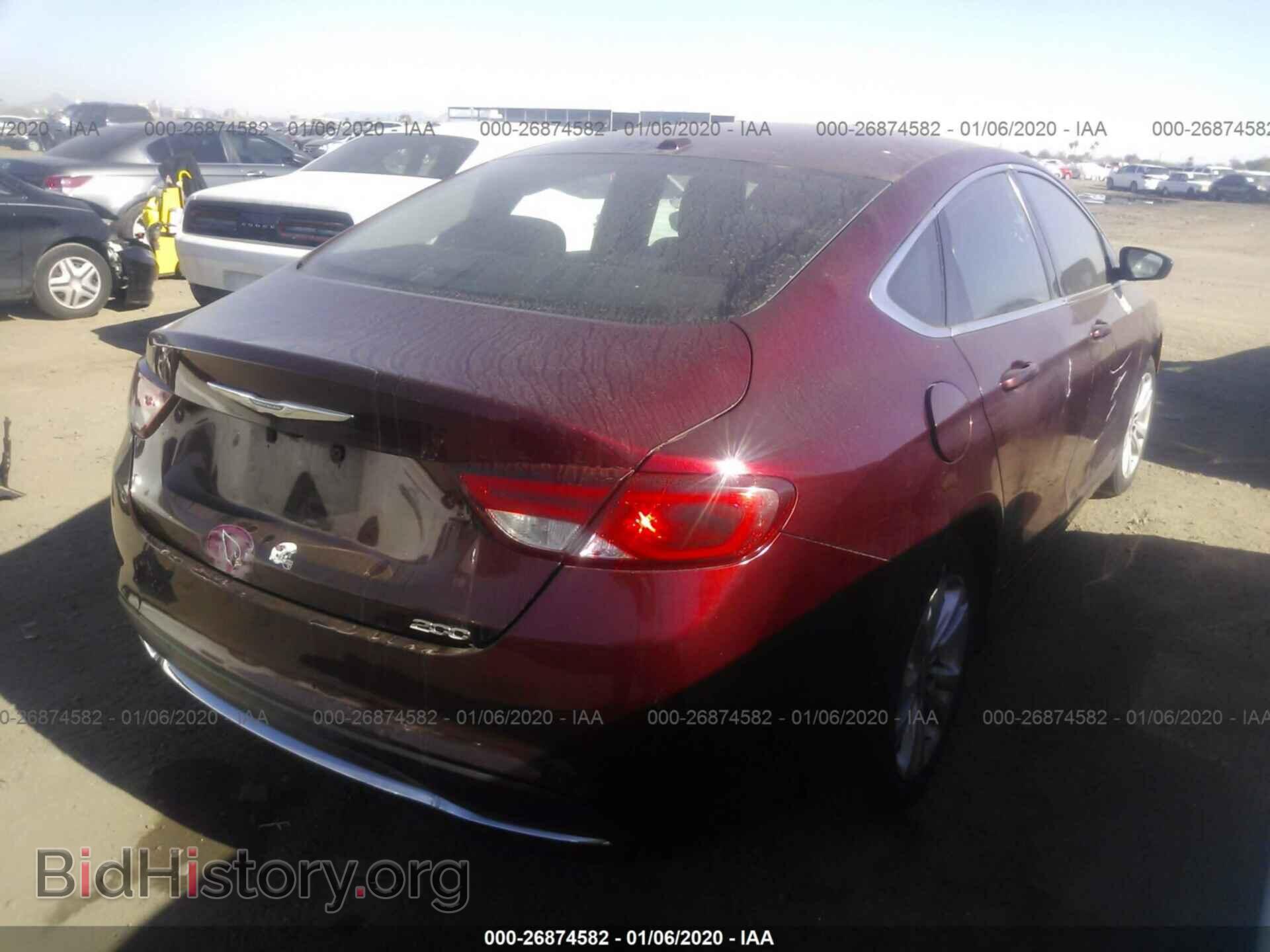 2016 CHRYSLER 200 - VIN: 1C3CCCAB1GN127301 - Фото 4