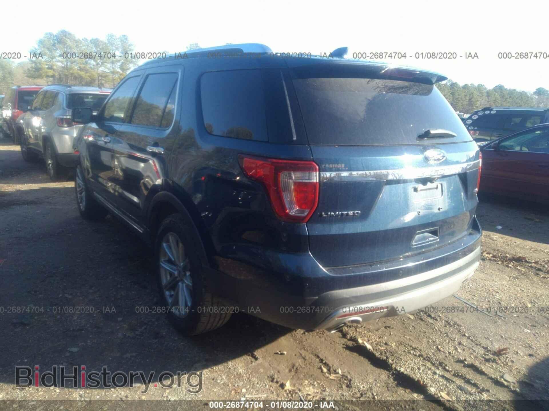2016 FORD EXPLORER - VIN: 1FM5K8F82GGD14998 - Фото 3